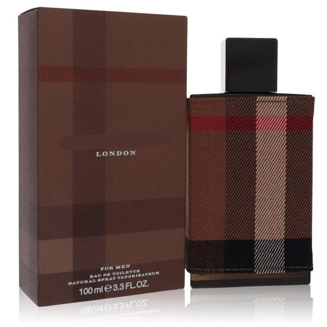 London For Men Eau De Toilette Spray 3.3 oz - Premium Fragrance for Men | Long-Lasting Cologne | Perfect for Date Night, Office & Special Occasions