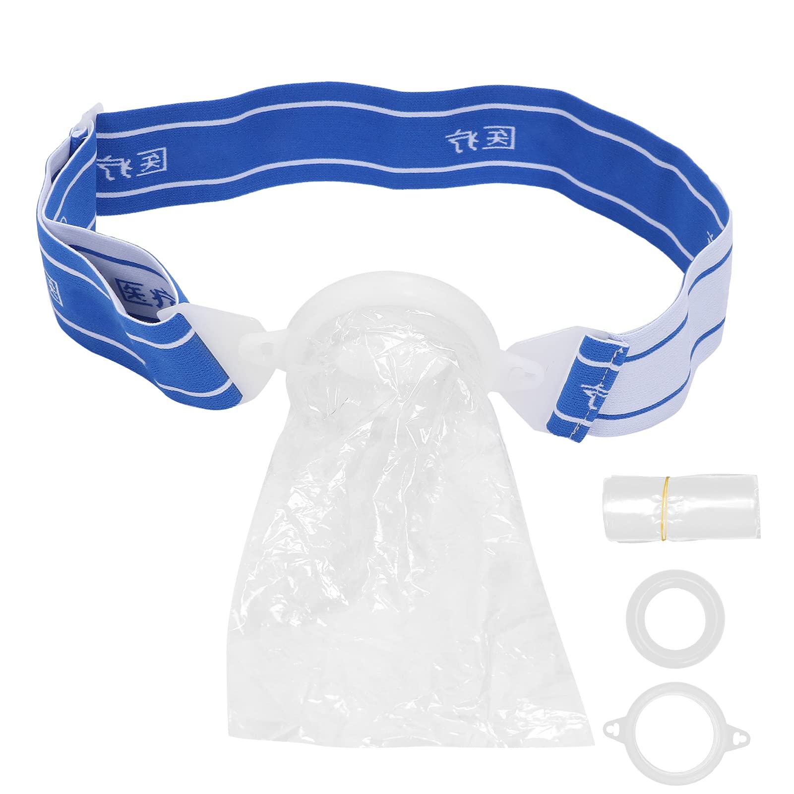 Premium Ostomy Bags Pack of 100 - Skin-Friendly Silicone Colostomy & Ileostomy Care Pouches for Comfort & Discretion | Ideal for Daily Use, Travel & Active Lifestyle