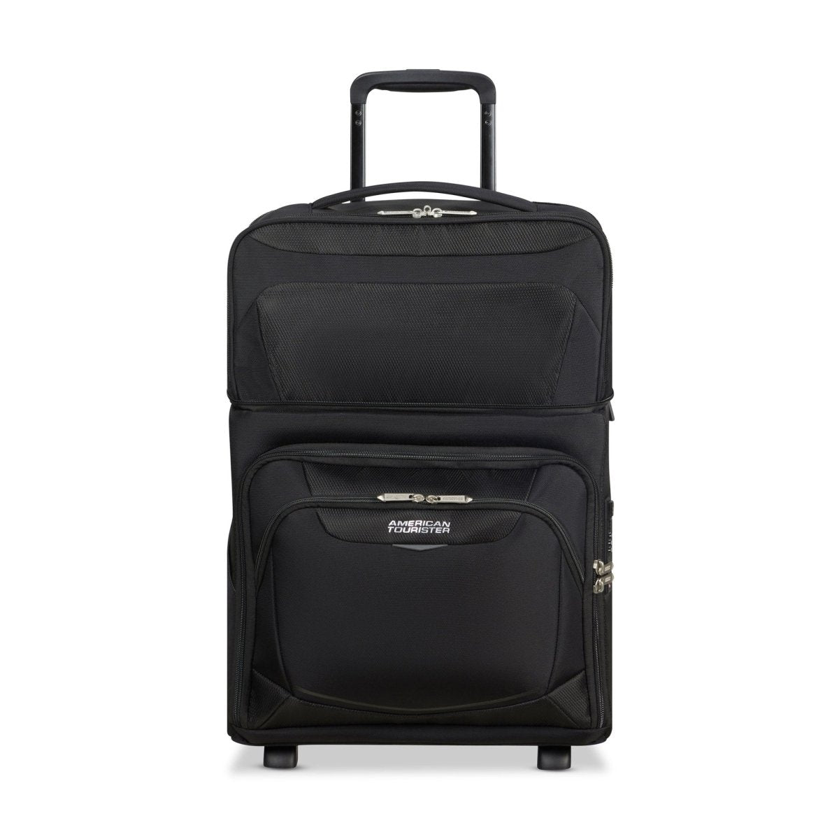 American Tourister Summerride Expandable Upright Underseater Luggage - Lightweight Carry-On Suitcase for Air Travel, Perfect for Weekend Getaways & Business Trips