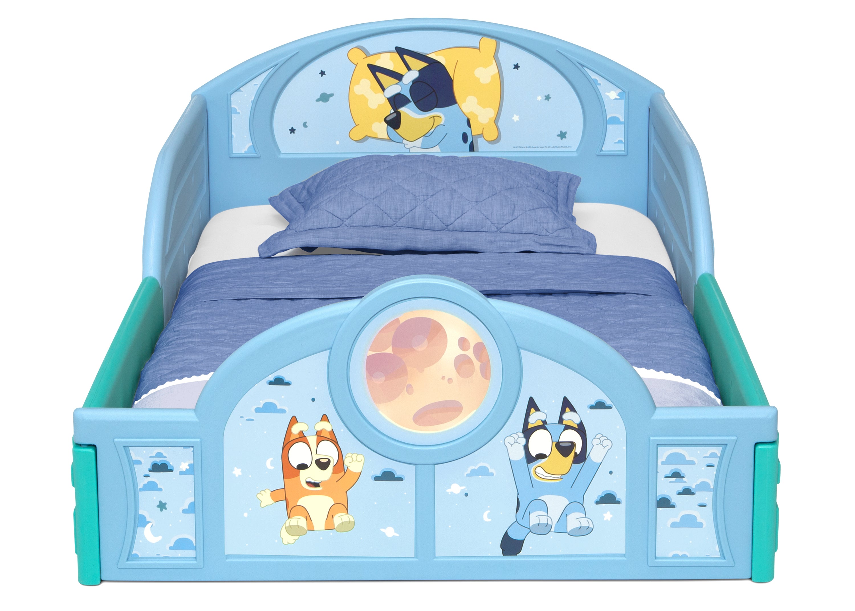 Bluey 3-Piece Toddler Bedroom Set - Kids Bedding, Blanket & Pillowcase - Perfect for Nursery, Playroom & Gift Ideas
