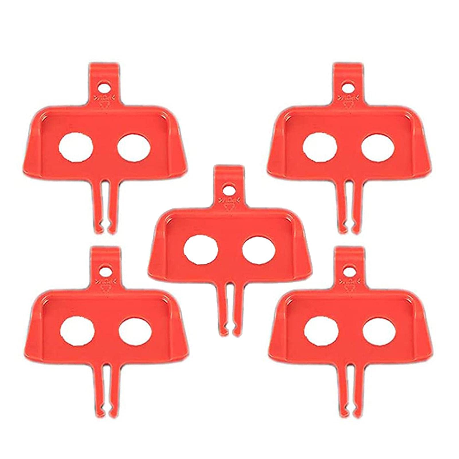 5PCS Bicycle Disc Brake Spacer Set - Hydraulic Brake Pads Spacer Tool for Mountain & Road Bike Repair - Compatible with MTB, Cycling, and Hydraulic Disc Brakes (Perfect for Bike Maintenance & Brake Adjustment)