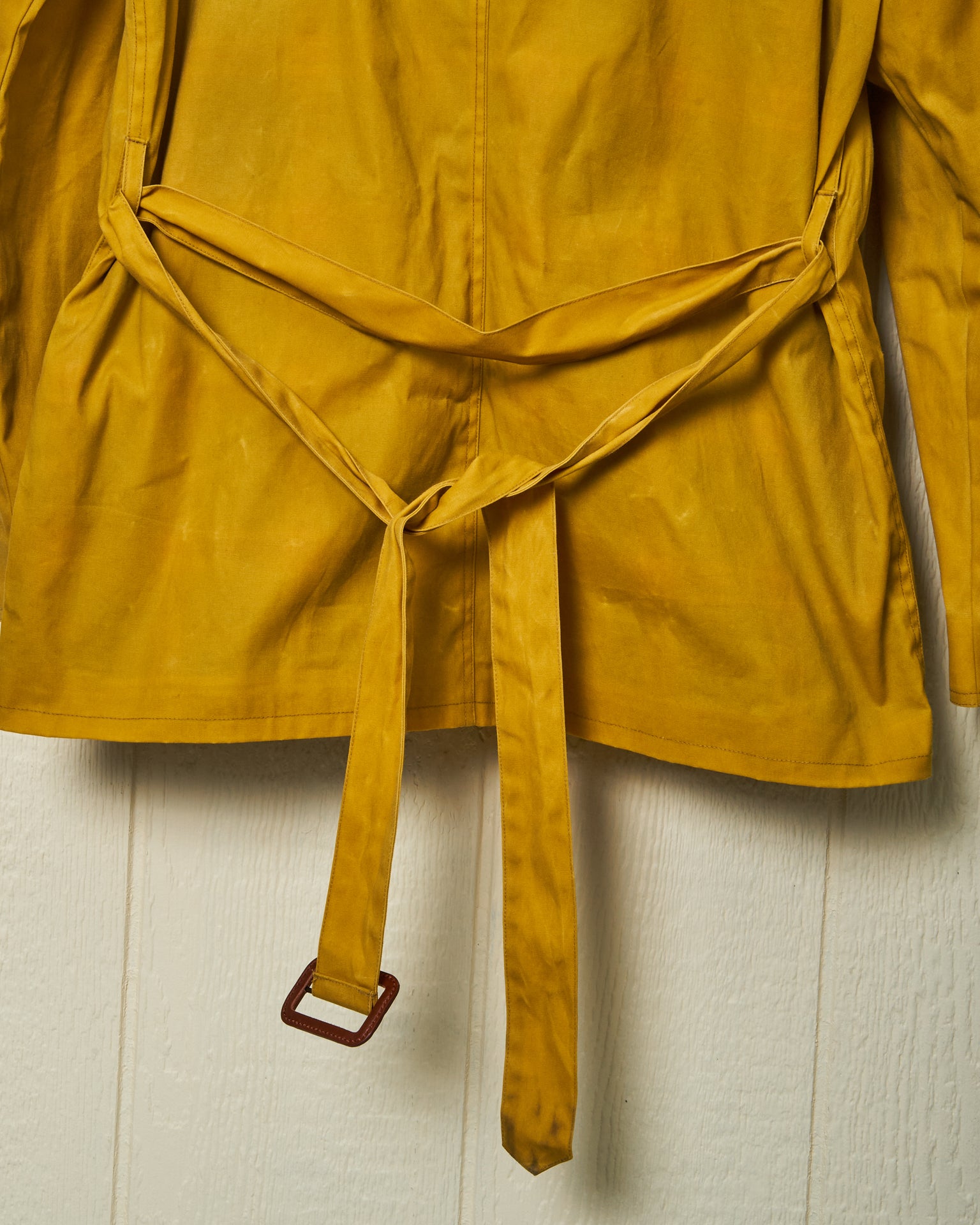 Aberdeen Waxed Canvas Jacket in Goldenrod - Durable Water-Resistant Outdoor Coat for Hiking, Camping & Fall Fashion