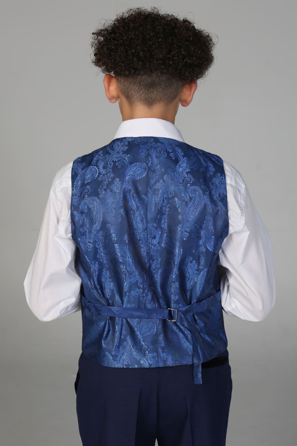 Boys' Blue Three-Piece Suit Set | Formal Wear for Weddings, School Events & Special Occasions