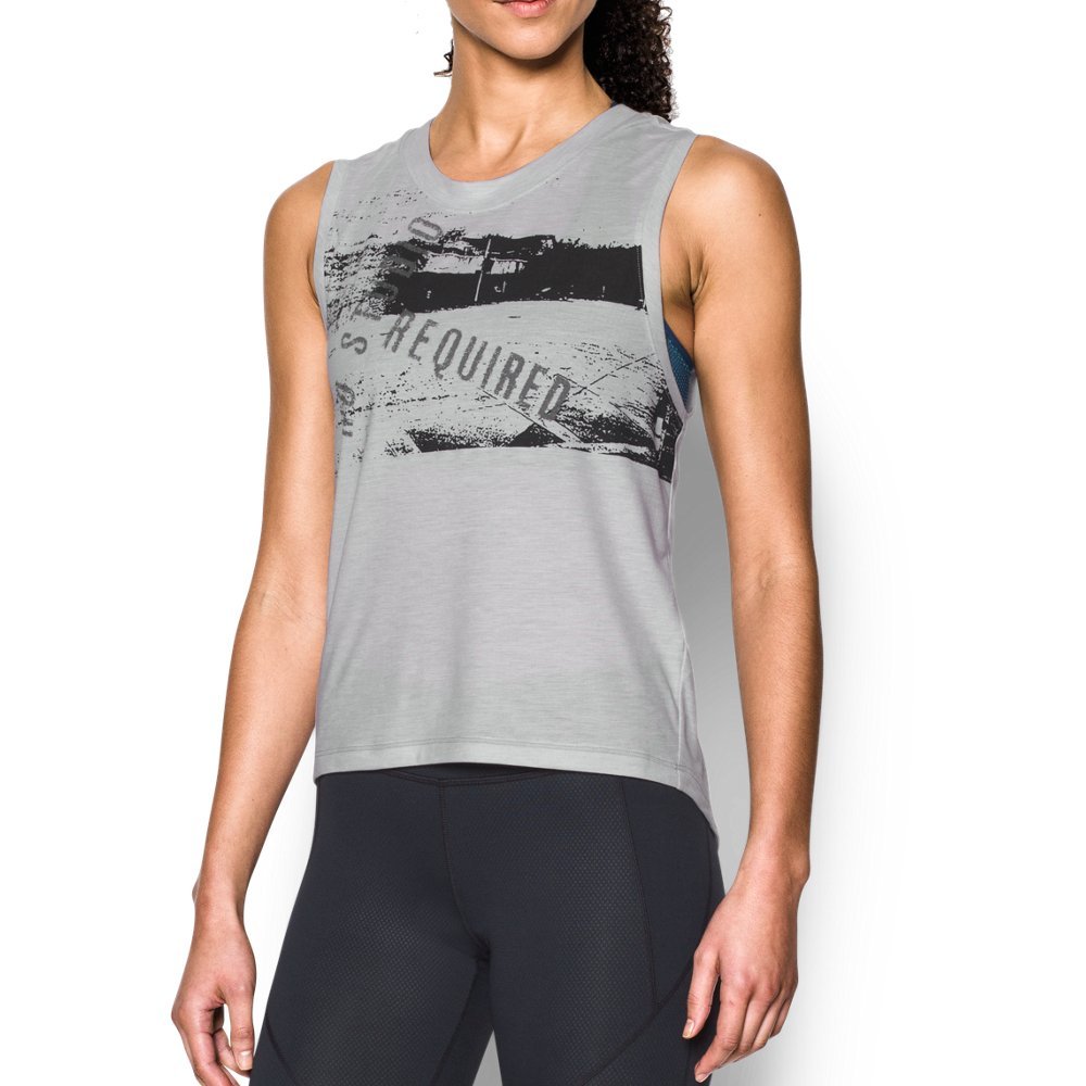 Under Armour Women's Supreme No Studio Muscle Tank Top - Breathable Workout Shirt for Yoga, Gym & Running - Moisture-Wicking Athletic Top for Women