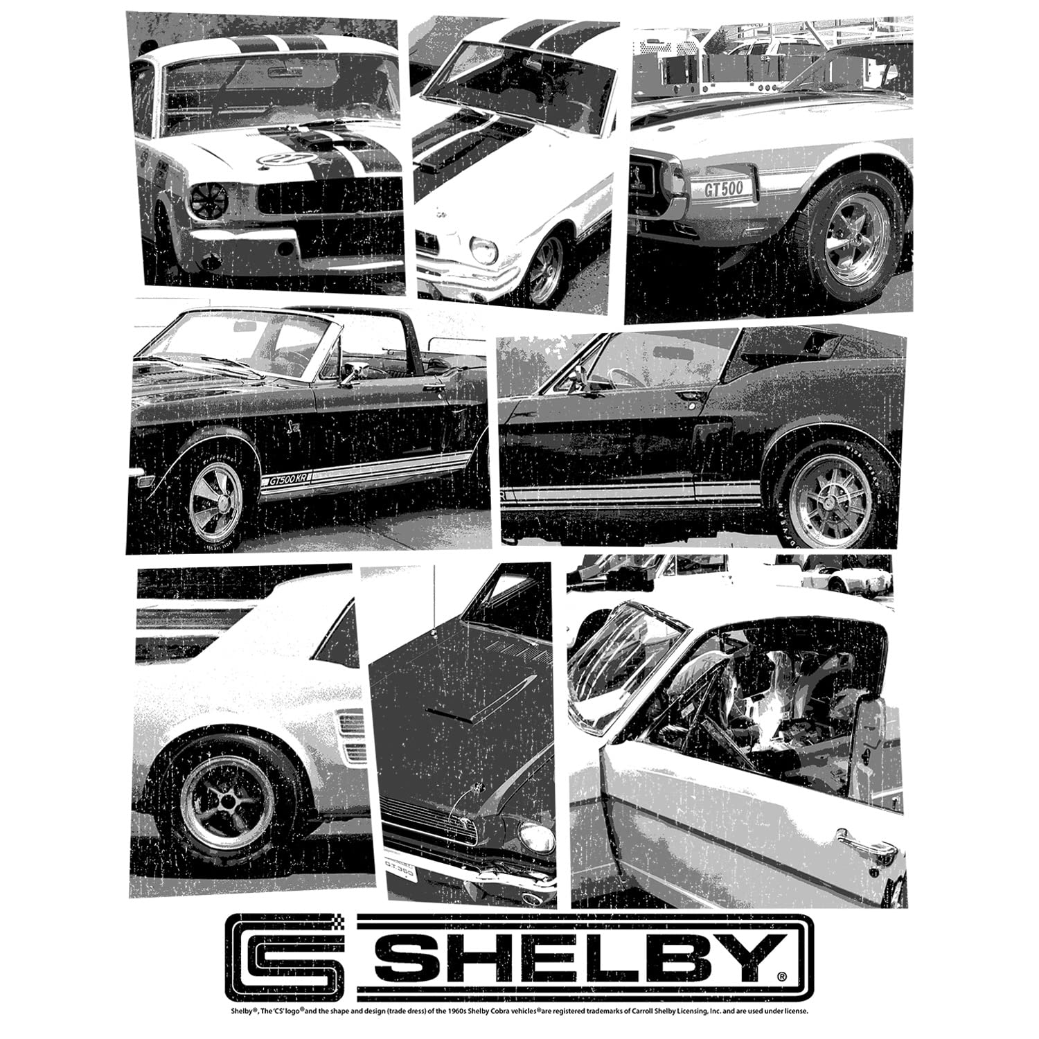 Vintage Style Carroll Shelby Cars Graphic Tee - Short Sleeve Cotton T-Shirt for Men & Women | Casual Wear, Car Enthusiast Gift, American Muscle Car Apparel