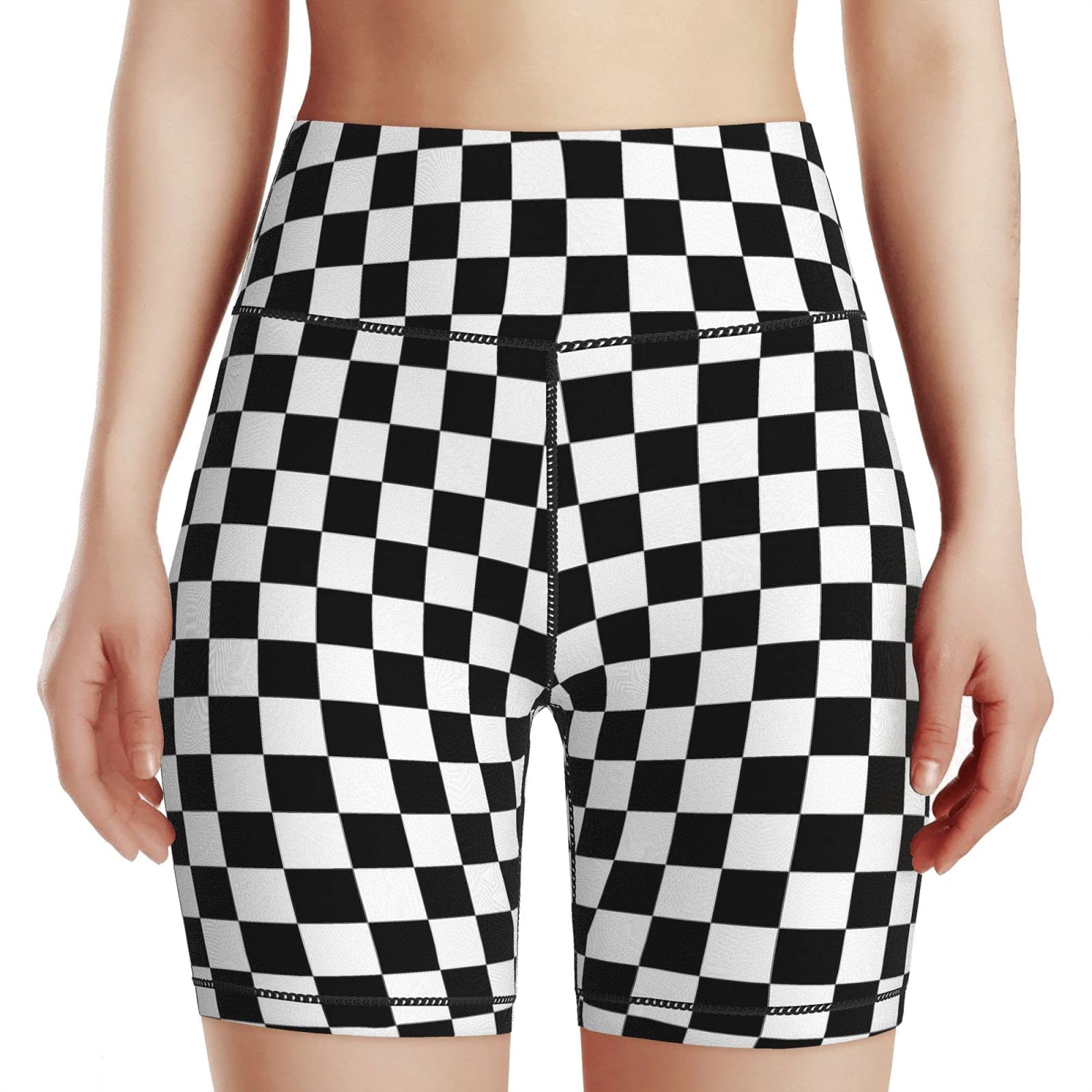 Yaateeh Women's High Waist Workout Shorts - Breathable Yoga Running Bike Shorts for Gym, Hiking & Sports | Perfect for Cycling, Fitness & Active Lifestyle