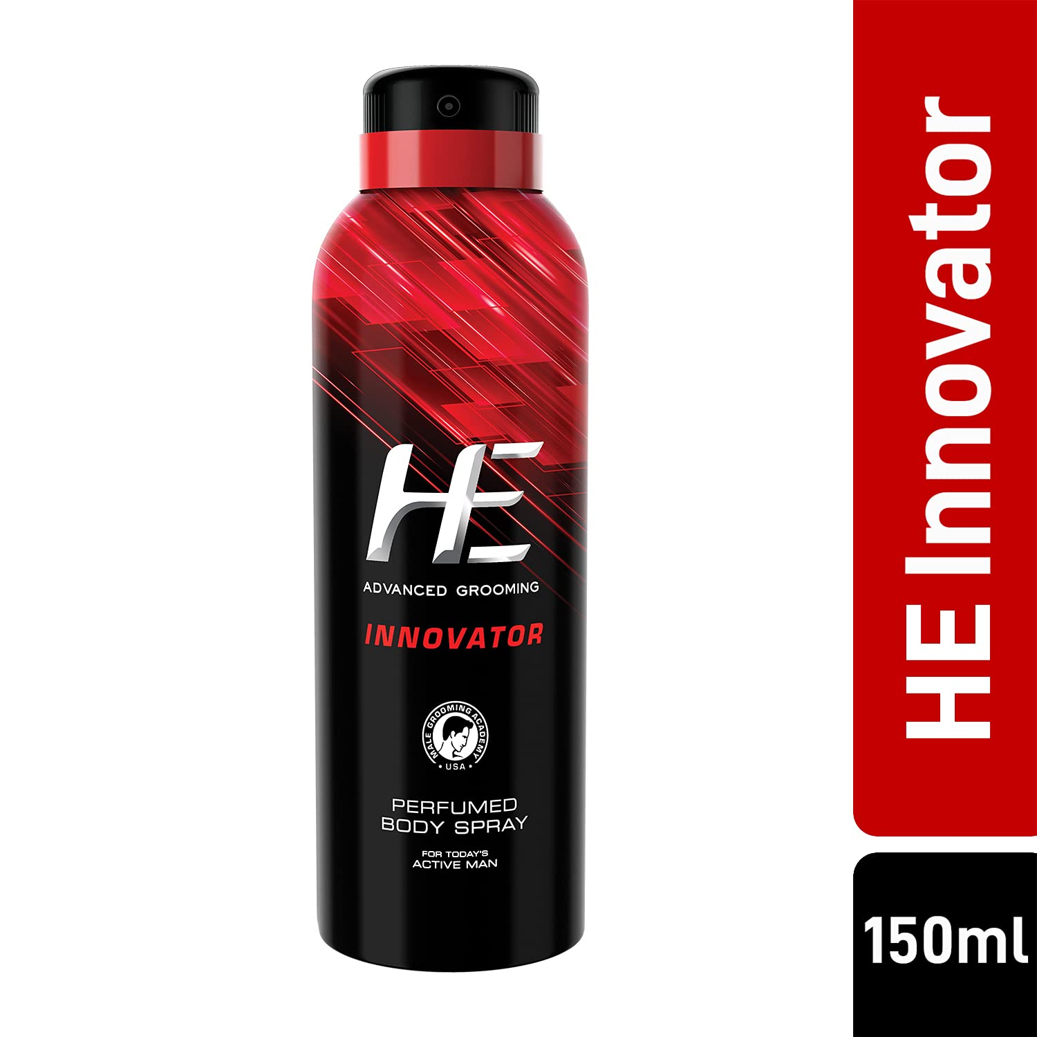 HE Innovator Men's Deodorant - 5.07 oz (150ml) | Long-Lasting Odor Protection | Fresh Scent for Active Lifestyle | Gym, Work & Daily Use