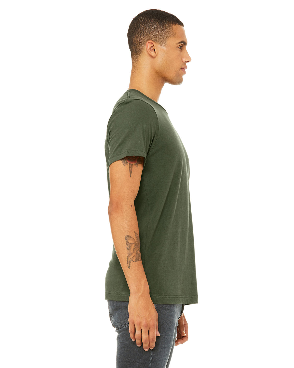Bella + Canvas 3001C Unisex Jersey T-Shirt - Soft Cotton Crew Neck Tee for Men & Women - Perfect for Casual Wear, Screen Printing & Everyday Comfort