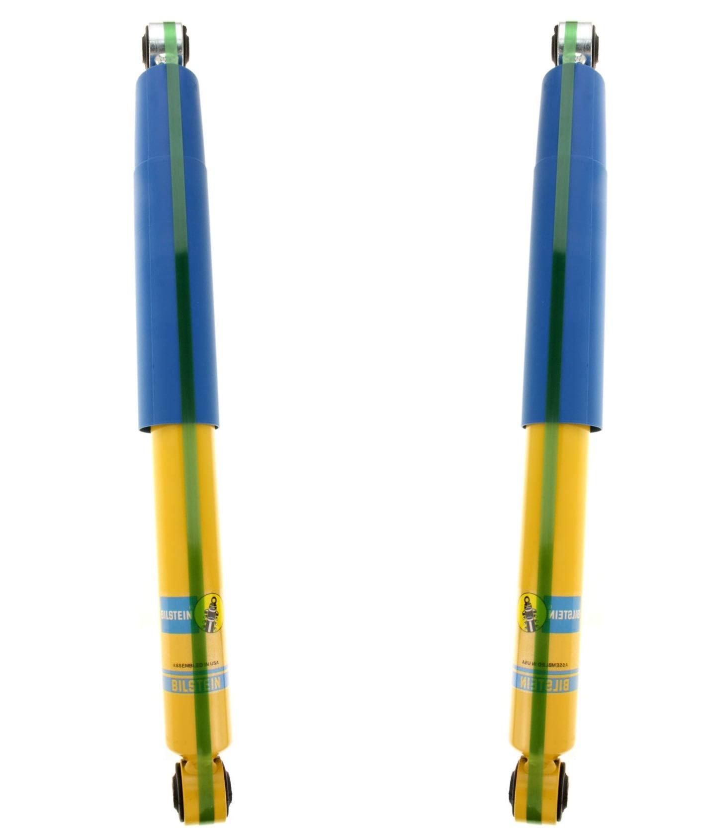 Bilstein B6 4600 Rear Shock Absorbers - Pair Set of 2 for Dodge Ram 1500 2500 RWD | Heavy-Duty Performance Off-Road & Towing Upgrade