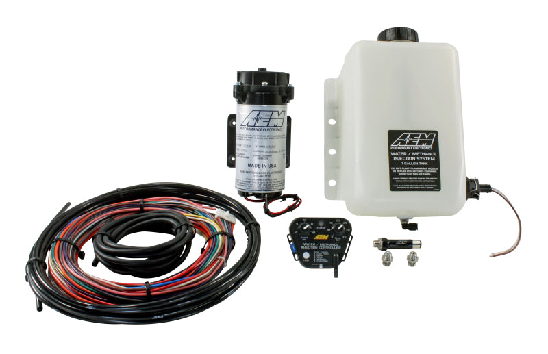 AEM V3 1 Gallon Water Methanol Injection Kit with Internal MAP Sensor - Boost Performance for Turbocharged Cars & Diesel Trucks