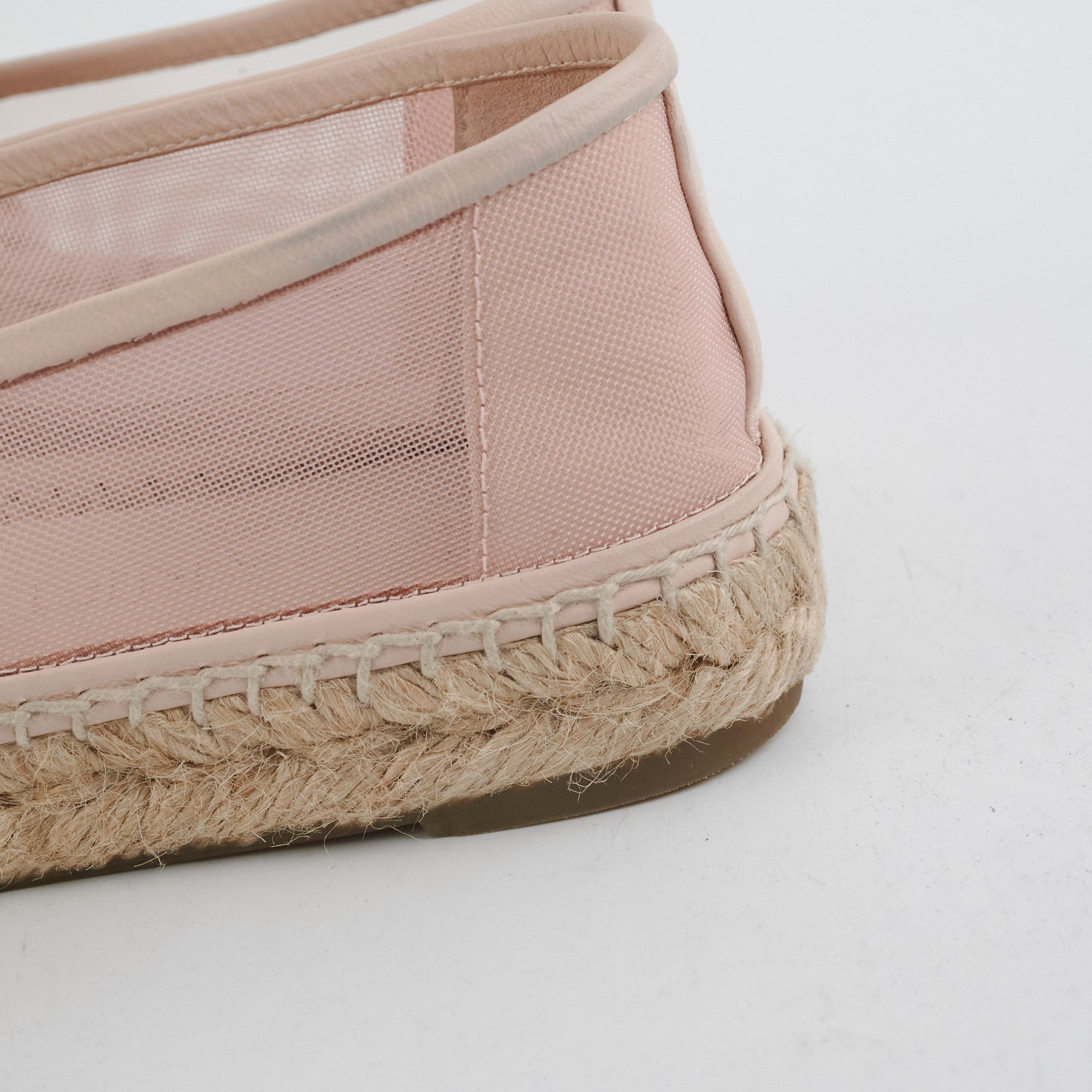 Chanel Pink Cord Cruise Espadrilles Women's Shoes Size 36 - Comfortable Summer Casual Flats for Beach, Vacation & Everyday Wear