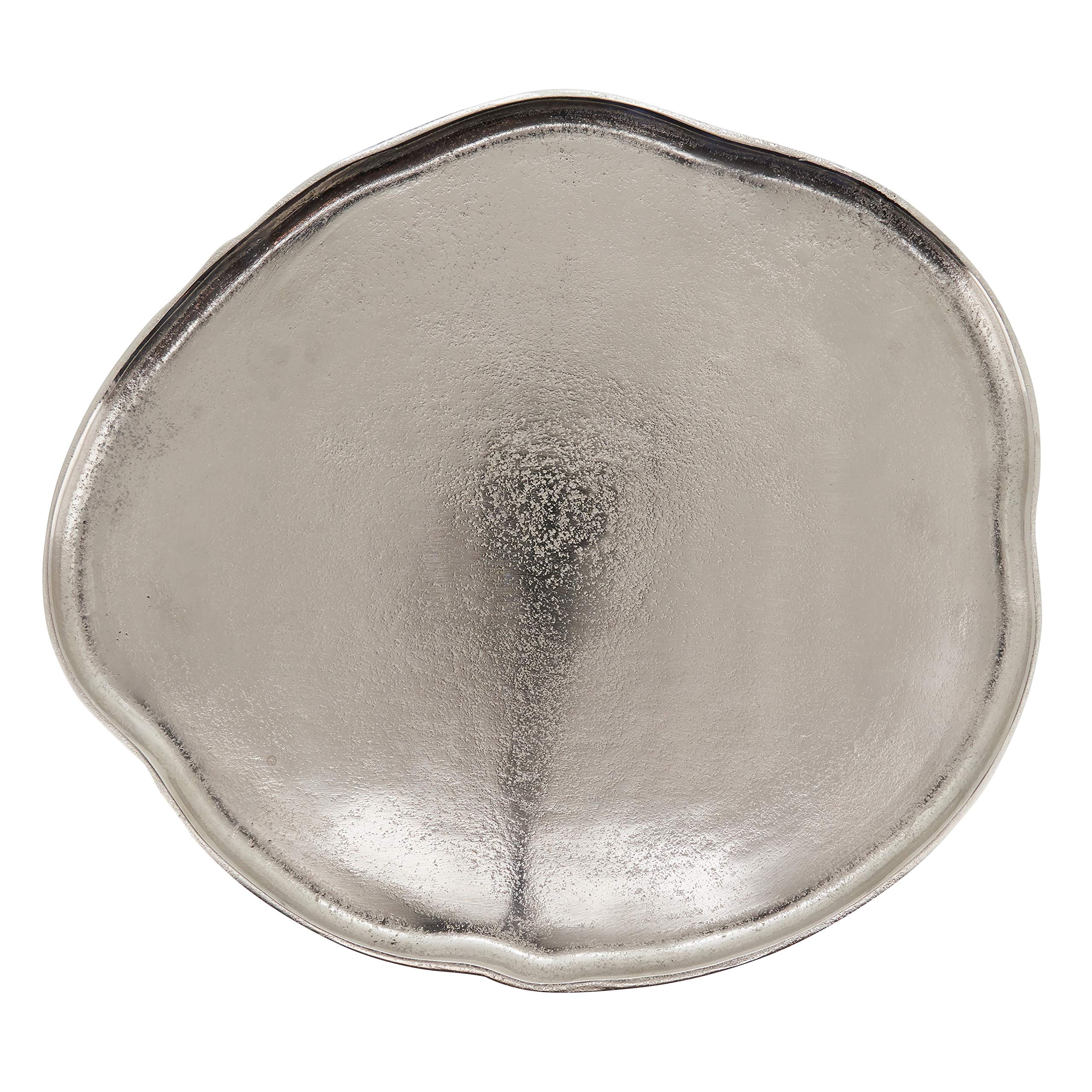 Organic Shape Charger Plates Set of 4 - Eco-Friendly Dinnerware for Weddings, Parties & Special Occasions
