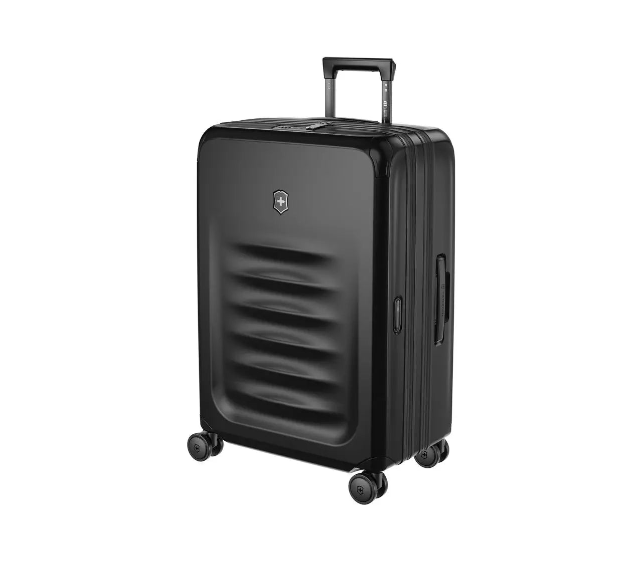 Spectra 3.0 Hardside Expandable Medium Luggage 27 Inch - Black | Lightweight Durable Suitcase for Travel, Business Trips & Weekend Getaways