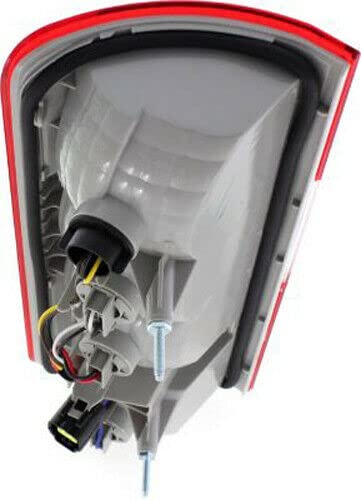 Right Side Tail Light Assembly for 2010-2013 Ford Transit Connect - Replacement Passenger Side Brake Lamp with Bright LED Lights for Enhanced Safety and Visibility