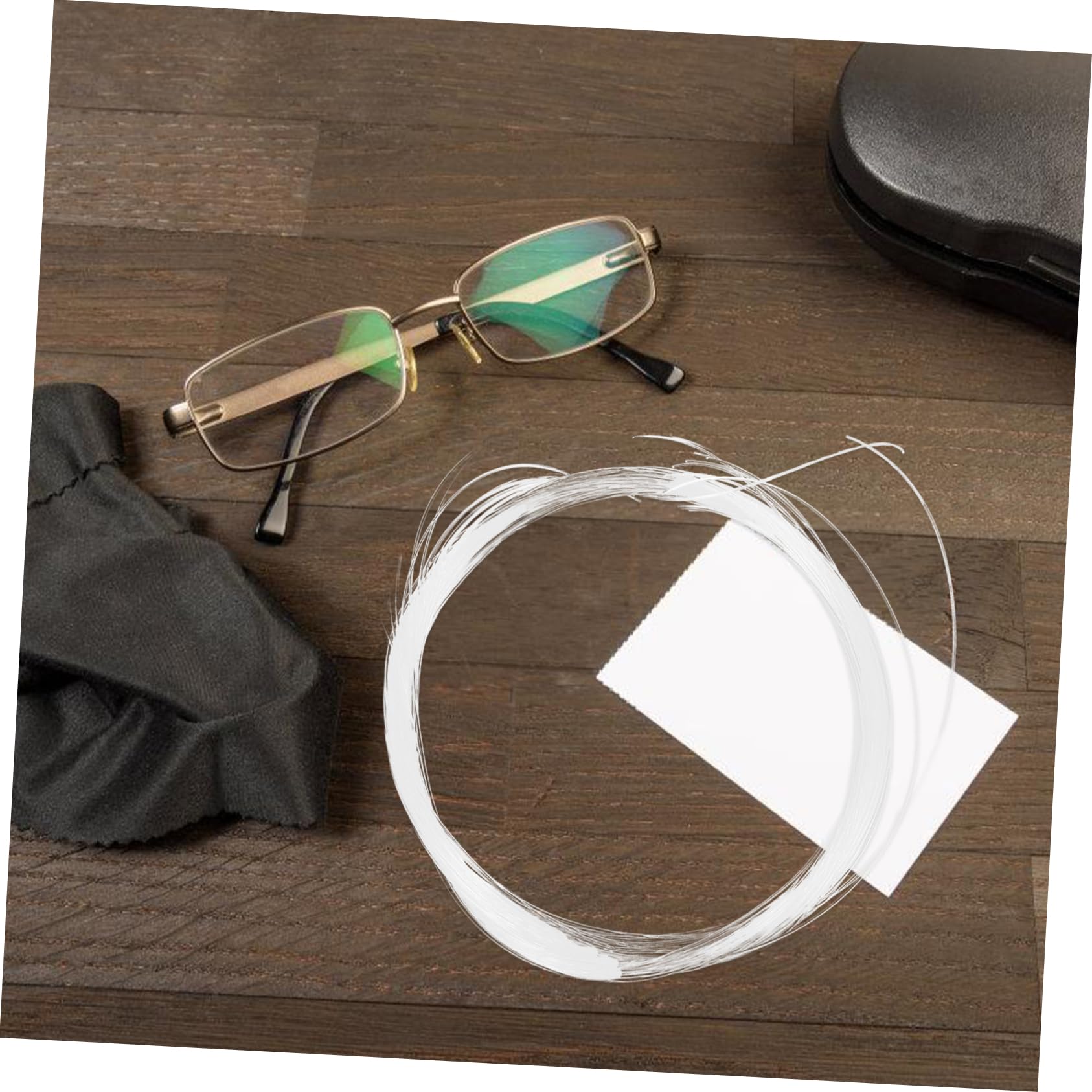 KOMBIUDA Glasses Repair String - 1 Roll Nylon Glasses Rope for Temple Accessories & Eyewear Repair - Perfect for Sports, Reading & Outdoor Activities