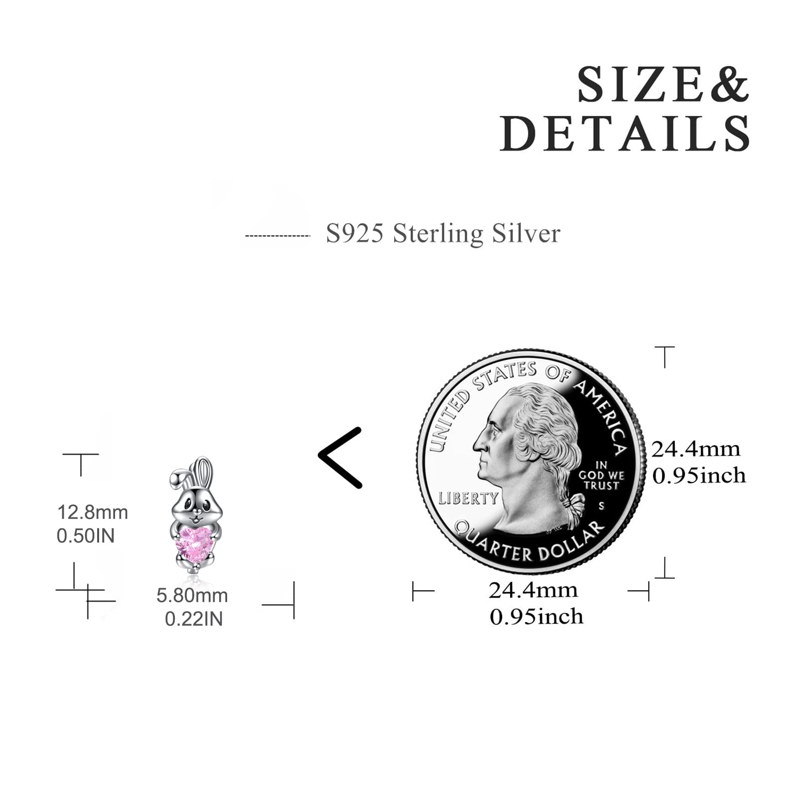VONALA Sterling Silver Hoop Earrings - Unicorn, Butterfly & Sloth Dangle Designs | Elegant Jewelry Gift for Women & Girls | Perfect for Christmas, Birthdays & Everyday Wear