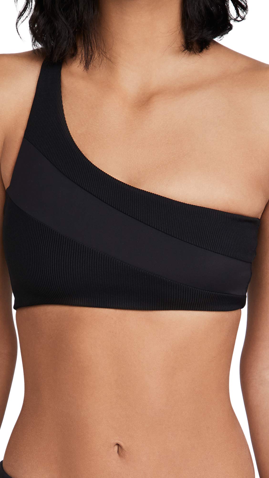 L*Space Women's Celeste One Shoulder Bikini Top - Sexy Swimwear for Beach, Pool & Vacation | Adjustable Straps & Comfort Fit