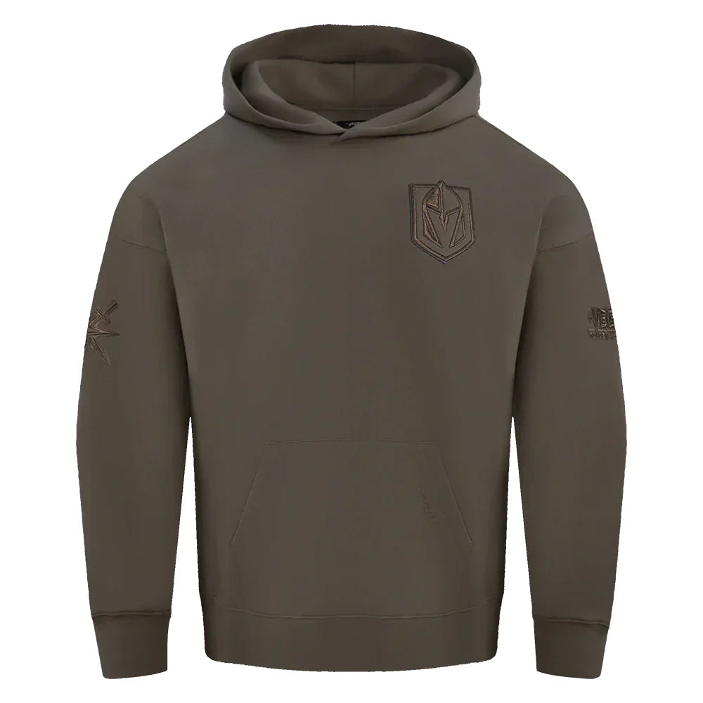 Vegas Golden Knights Men's Pro Standard Drop Shoulder Hoodie - Dark | Comfortable & Stylish NHL Fan Apparel for Game Day & Casual Wear