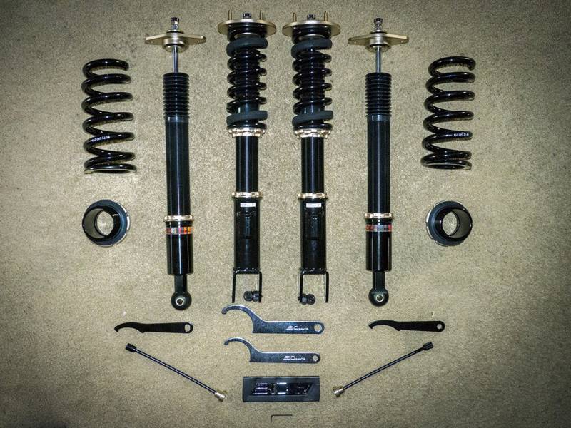 BC Racing BR Series Coilovers for Dodge Challenger & Charger (2015-2023) - Compatible with Scat Pack, Hellcat & Demon Models | Performance Suspension Upgrade for Track & Street Racing