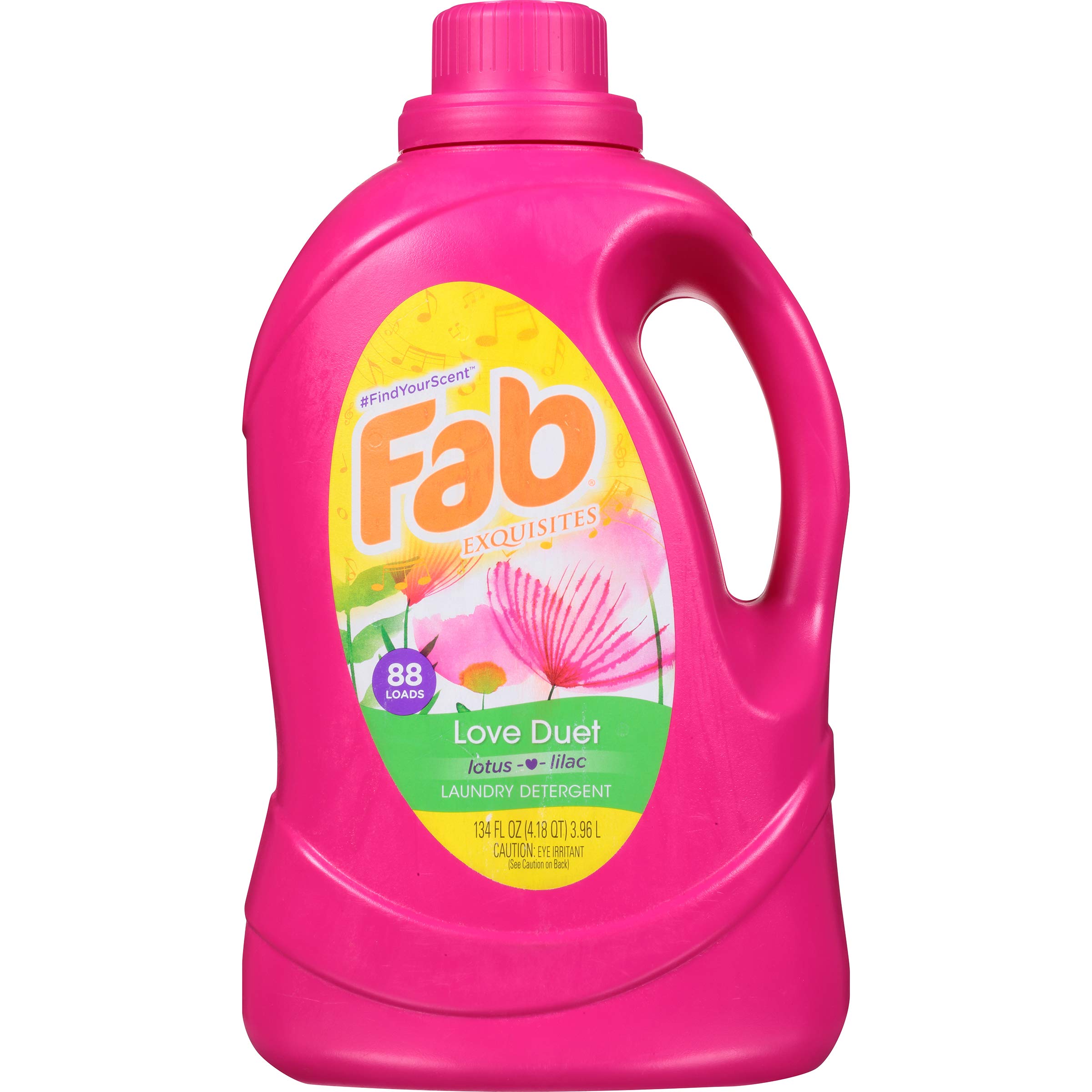 Love Duet Liquid Laundry Detergent - 134 oz (3.96L) High-Efficiency HE Laundry Soap for All Fabrics | Gentle on Skin, Tough on Stains | Perfect for Families, Sensitive Skin & Eco-Conscious Users | Great for Washing Machines & Hand Washing