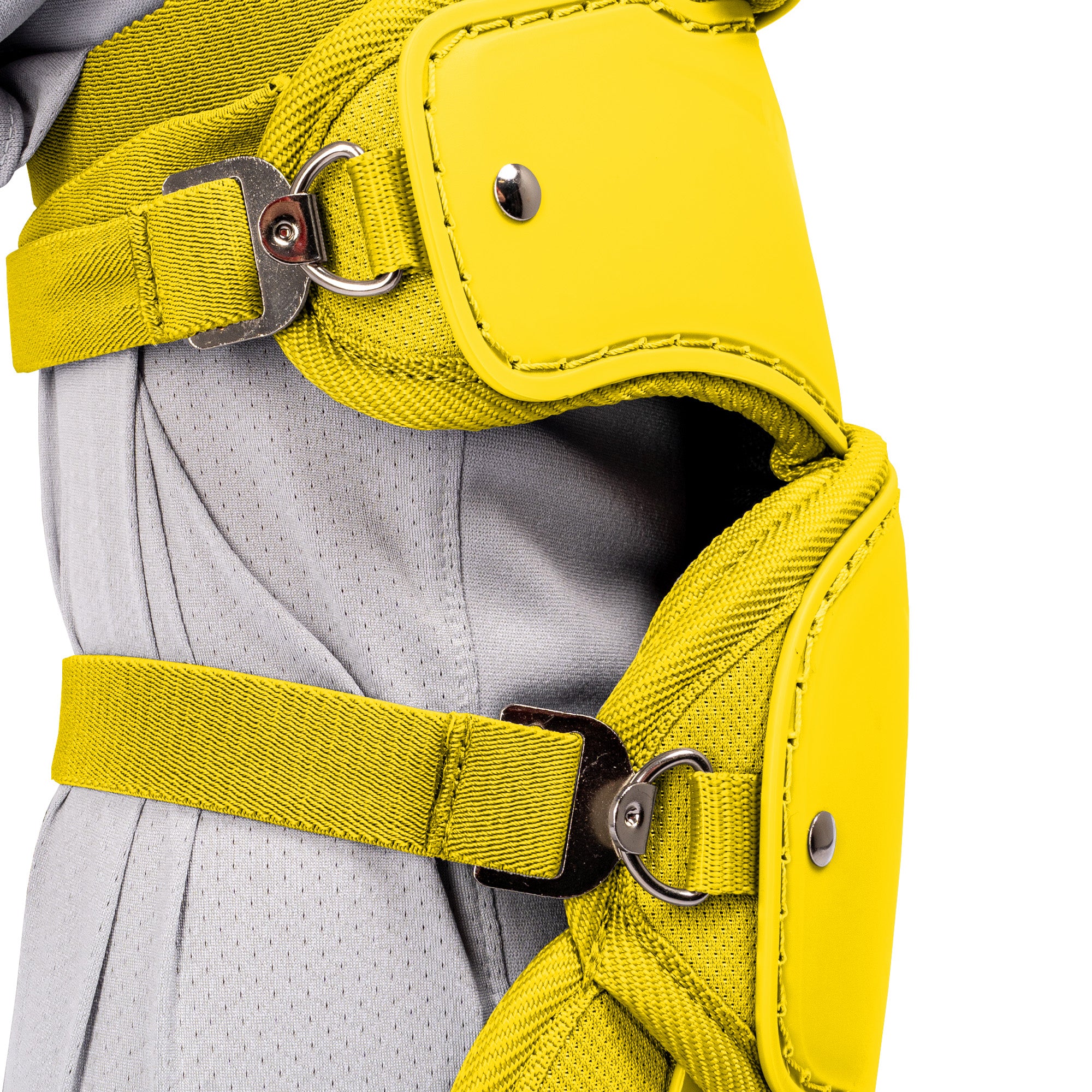 FORCE3 XS3® PRO ELITE Baseball Catcher Leg Guards - Lightweight Protective Gear for PitchCom® System - Perfect for Intermediate Players & Youth Leagues