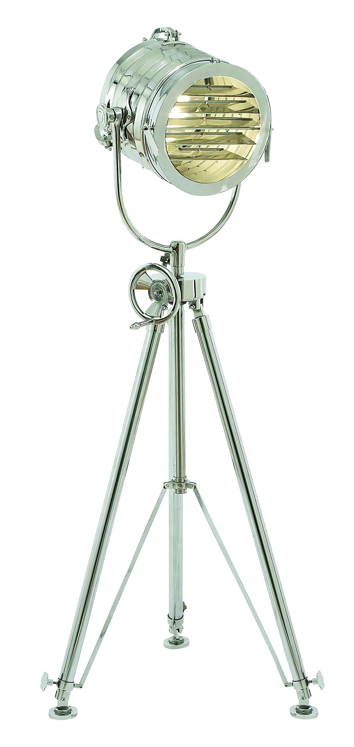 NauticalMart Adjustable Tripod Spot Light - Heavy Duty Outdoor Lighting for Camping, Events, and Emergency Use