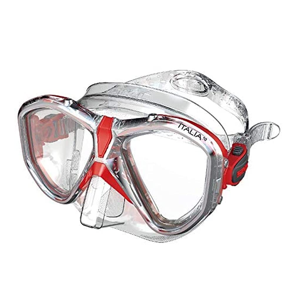Seac Italia Professional Diving Mask - Snorkeling, Scuba Diving & Freediving Gear for Adults - High-Quality Anti-Fog & UV Protection Swim Mask for Ocean, Pool & Water Sports