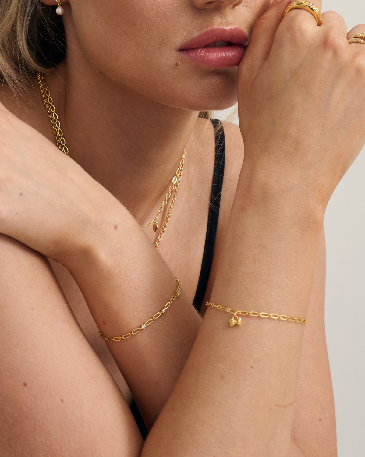 Satellite Paperclip Bracelet - Unique Minimalist Jewelry for Women - Perfect for Everyday Wear, Gifts & Special Occasions