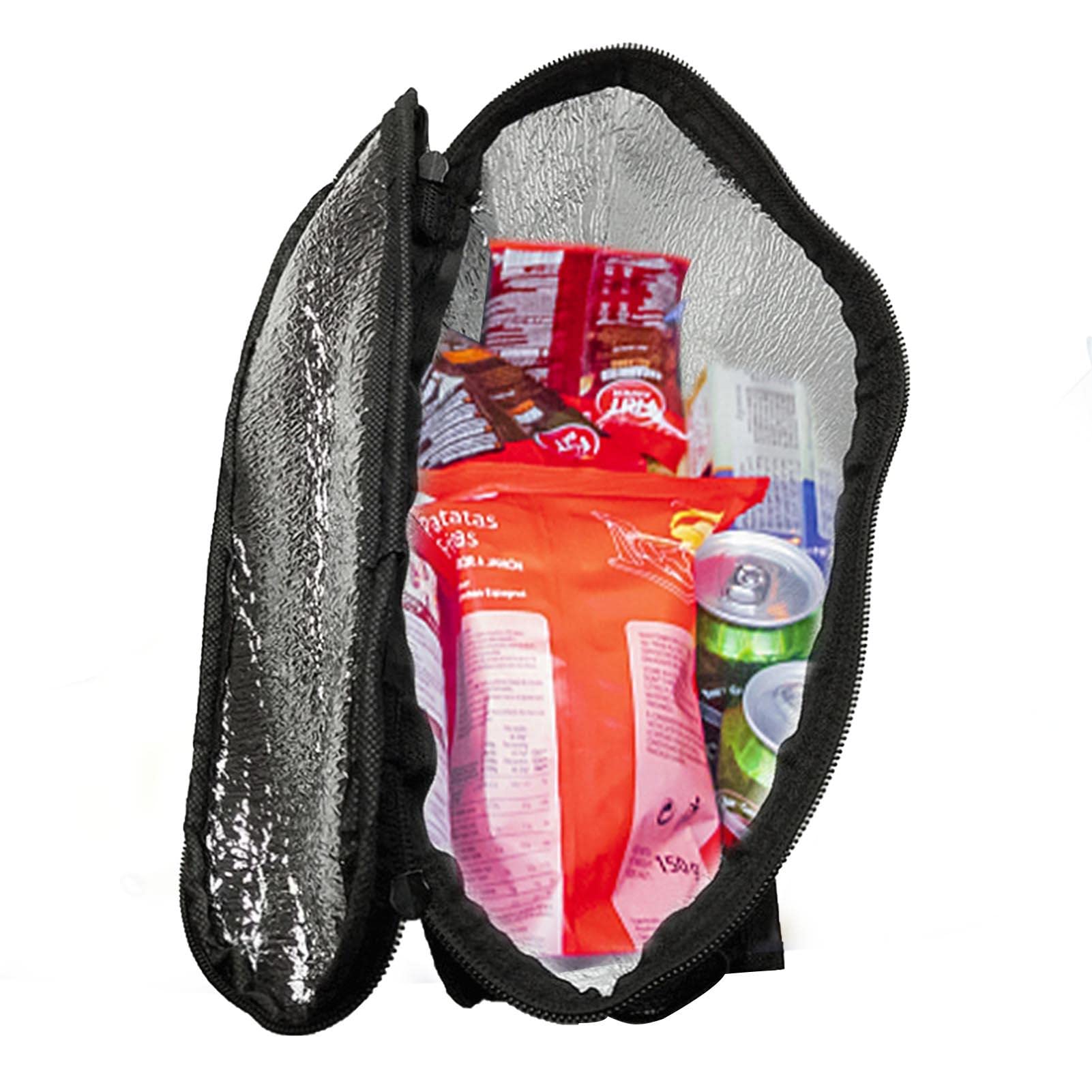 10 Pcs Car Seat Organizer with Ice Pack - Multi-Functional Auto Back Seat Hanging Bag, Travel Drink Holder & Cool Wrap for Car Interior Accessories | Perfect for Road Trips, Family Travel & Daily Commuting