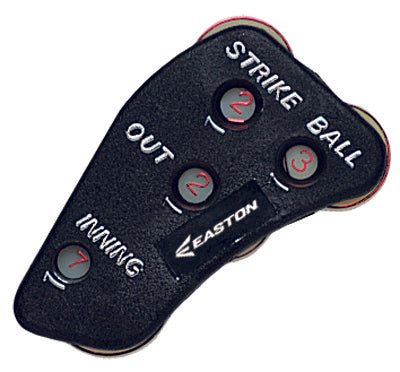 Easton Umpire Indicator - Professional Baseball & Softball Score Counter for Umpires - Perfect for MLB, NCAA, and Youth Games (Black)