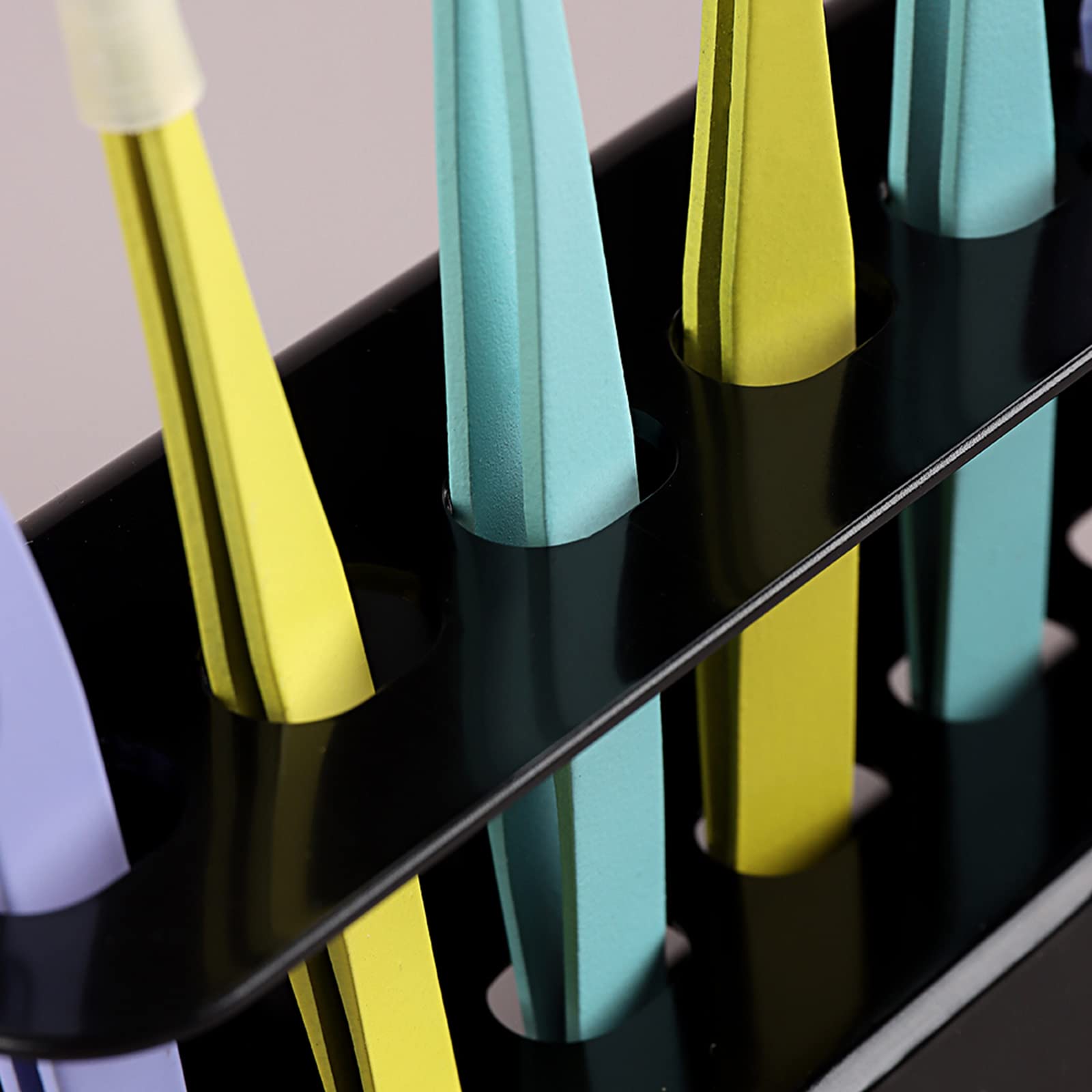 8-Hole Eyelash Tweezer Holder Stand - Professional Lash Extension Tool Organizer for Salon & Home Use - Perfect for Stylists, Beauty Gifts & Makeup Storage