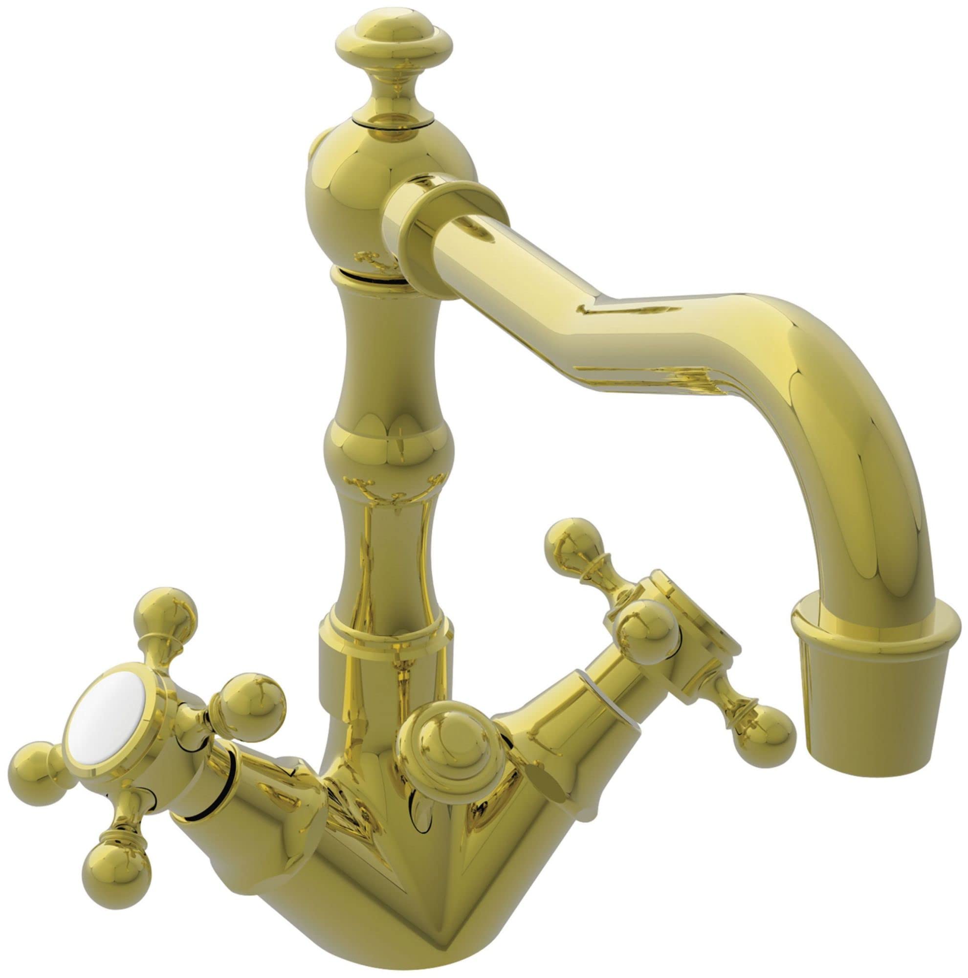 Single Hole Lavatory Faucet - Modern Bathroom Sink Faucet for Vanity, Powder Room, and Guest Bath - Chrome Finish, Easy Installation, Water-Saving Design