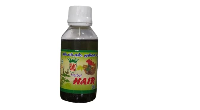 Herbal Hair Oil 100ml - Natural Hair Growth Treatment for Thicker, Stronger Hair | Perfect for Dry Scalp, Split Ends & Daily Hair Care