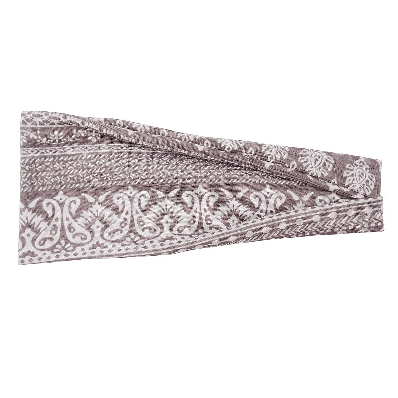 Women's Hair Bows & Knotted Headbands Set - 6 Pack Printed Headwraps & Elastic Hair Accessories for Women & Girls - Perfect for Parties, Weddings, and Everyday Styling