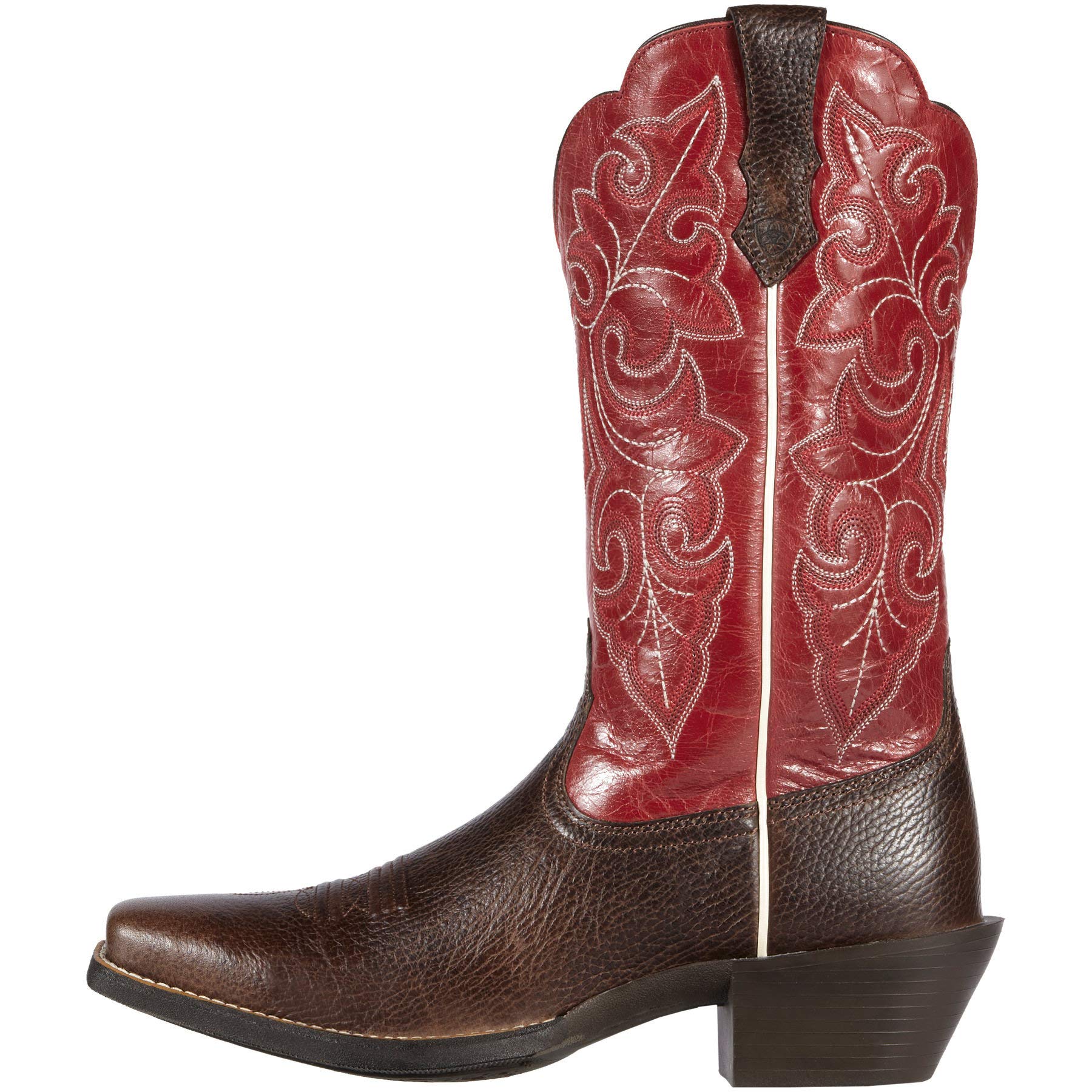 Ariat Women's Round Up Square Toe Western Boots - Comfortable Cowgirl Boots for Riding, Work & Country Fashion | Durable Leather Western Boots for Women