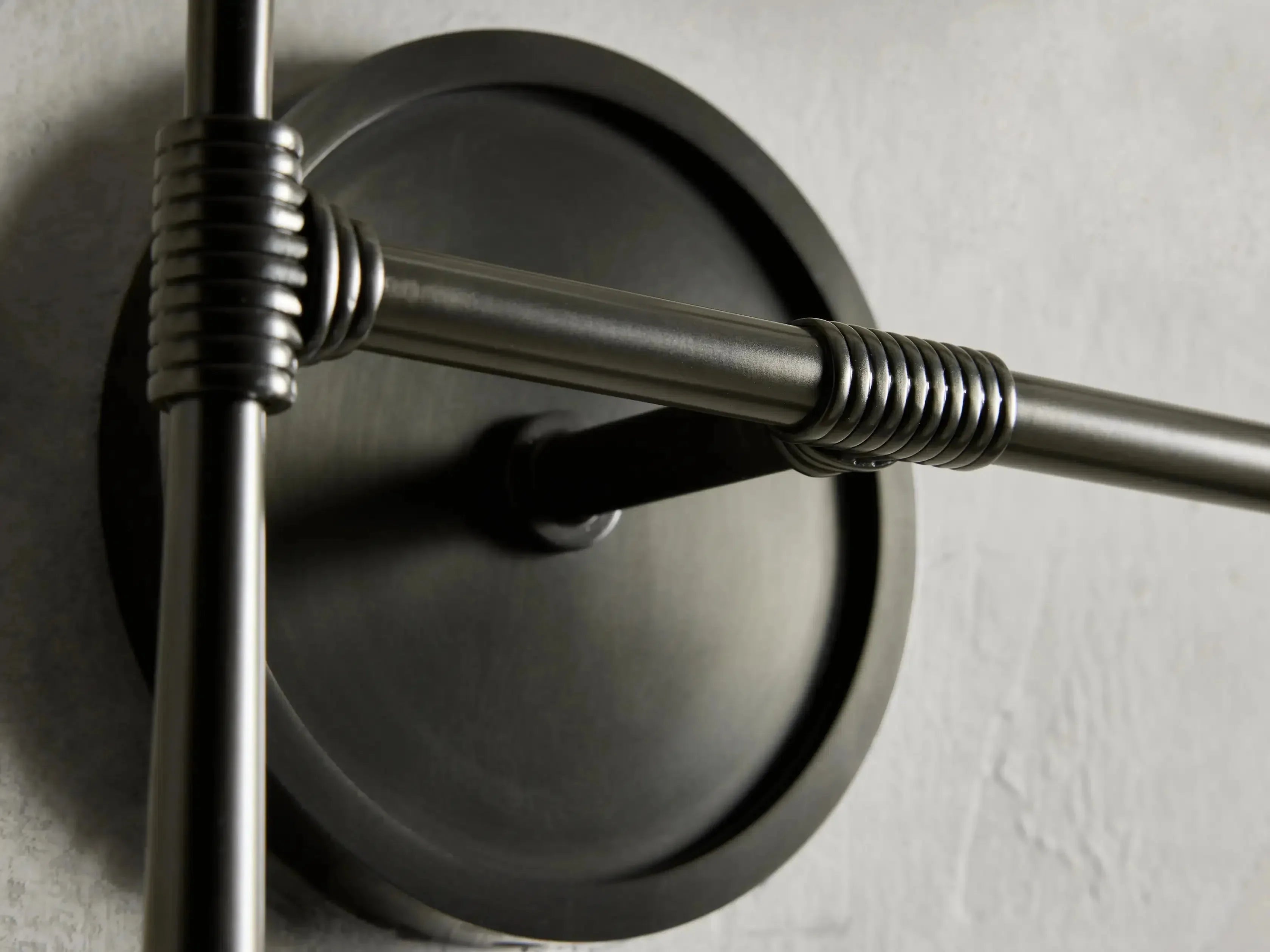 Rhodes 2-Light Wall Sconce - Modern Brushed Nickel Finish - Perfect for Bedroom, Hallway & Living Room Lighting