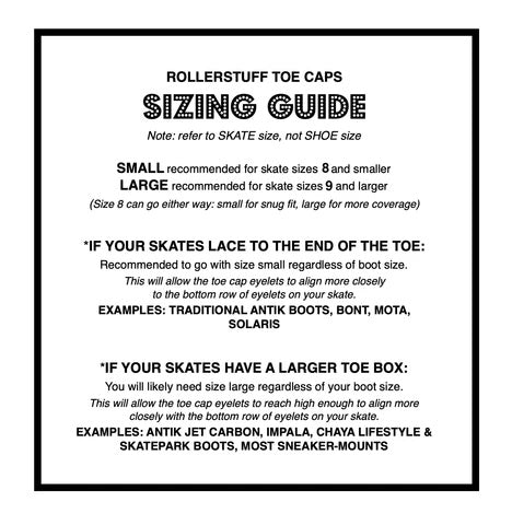 RollerStuff Bright Orange Toe Caps for Roller Skates - Protect & Style Your Skates for Indoor & Outdoor Use