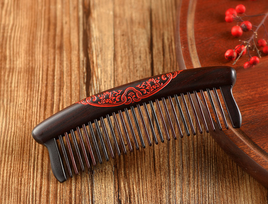 Lucky Cloud Hair Comb - Detangling Brush for Smooth & Shiny Hair - Perfect for Home, Travel & Salon Use