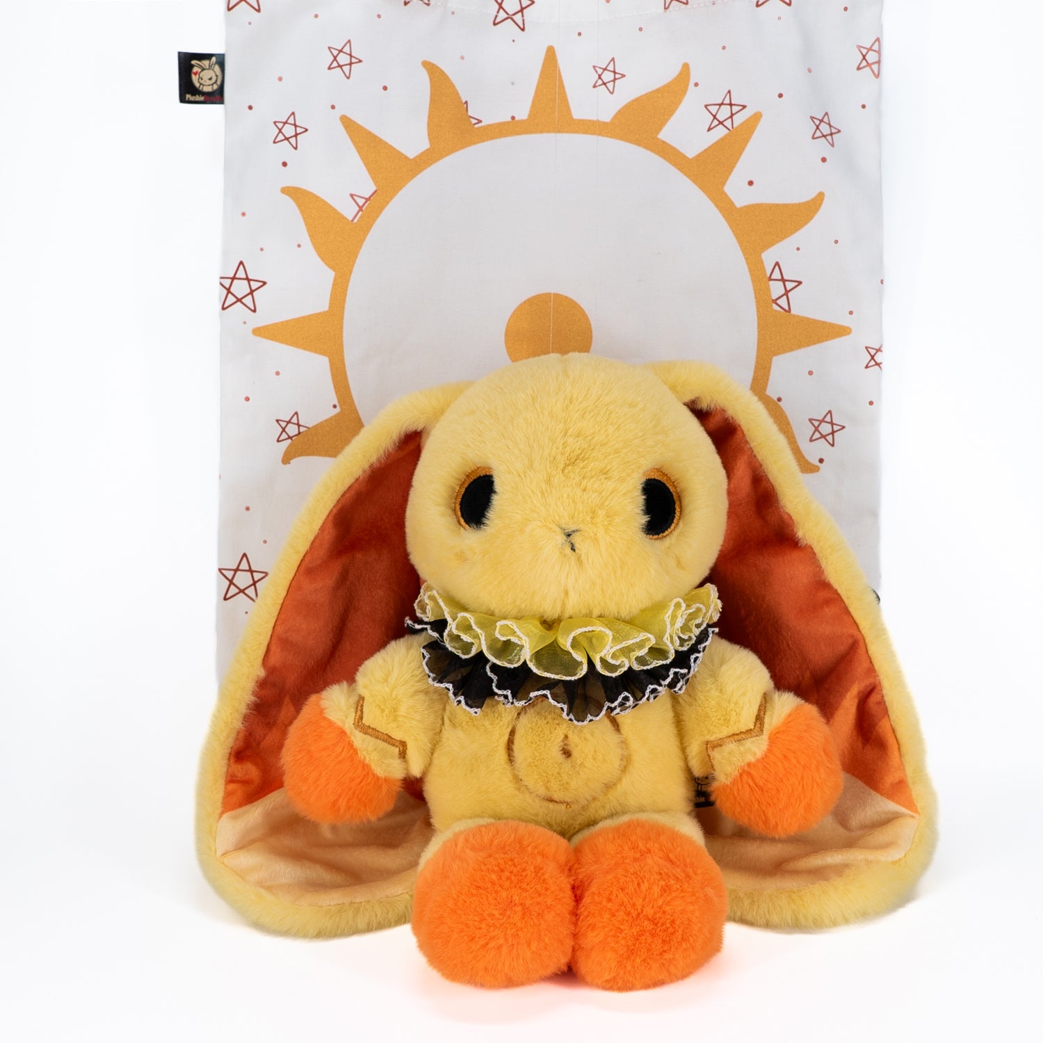 Plushie Dreadfuls Sun Bunny Stuffed Animal Toy - Soft Cute Bunny Plush for Kids, Gift & Home Decor | Perfect for Cuddling, Nursery Decor, and Easter Gifts