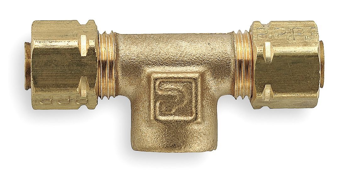Parker Hannifin 177CA-4-2 Female Branch Tee Fitting - 1/4