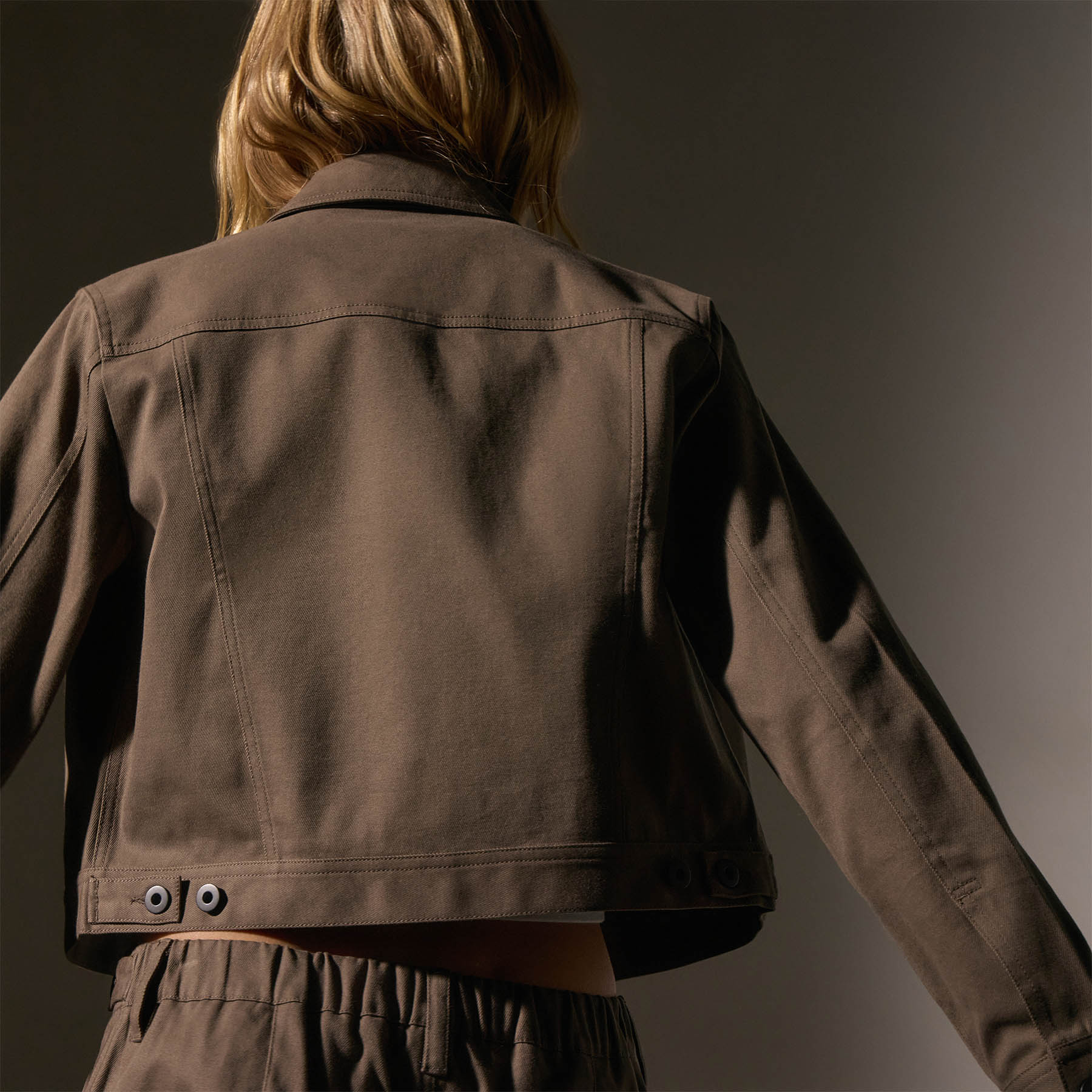 Luxury Cashmere Jacket for Women - Soft & Warm Winter Coat - Mushroom Color - Perfect for Office, Travel & Casual Outfits