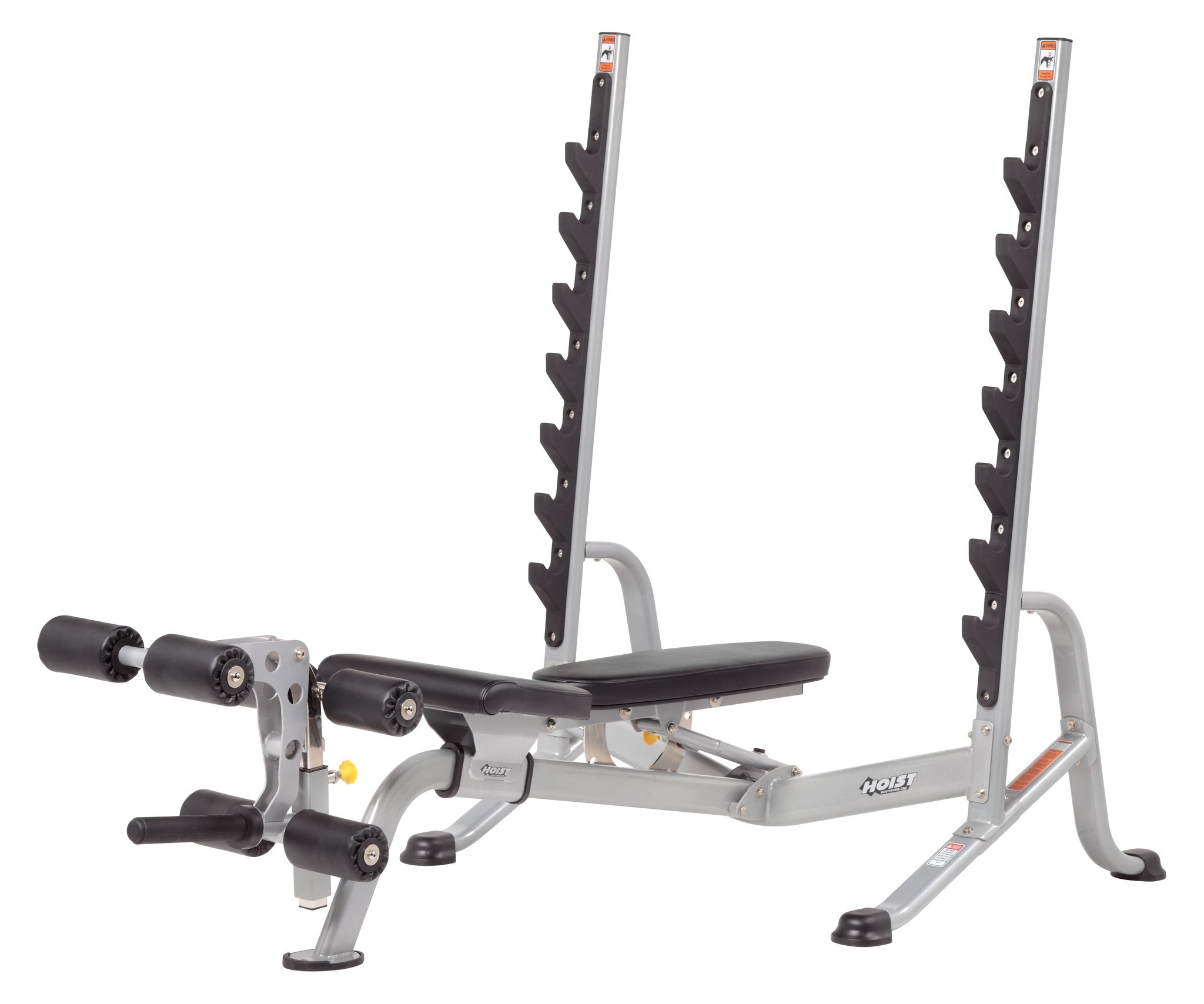 Hoist HF 5170 7-Position Adjustable FID Olympic Weight Bench for Home Gym - Perfect for Strength Training, Weightlifting & Full-Body Workouts