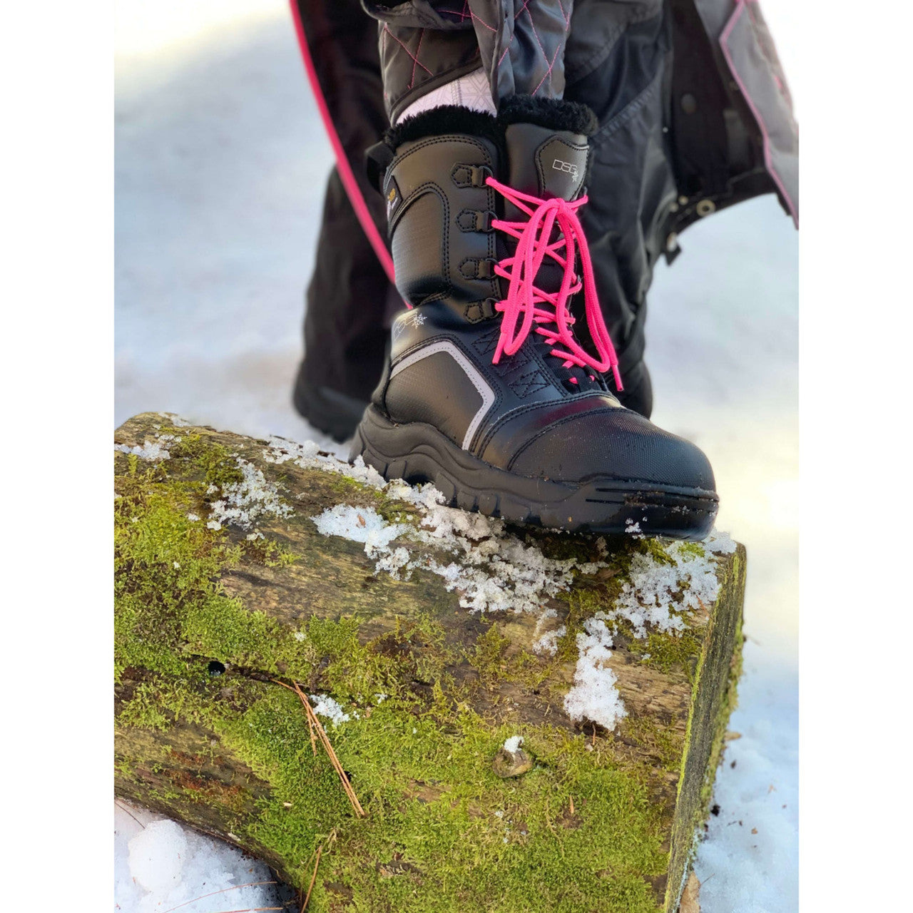 DSG Rime Boot - Waterproof Winter Snow Boots for Men & Women, Insulated Cold Weather Hiking Shoes with Anti-Slip Sole - Perfect for Snowboarding, Skiing & Outdoor Adventures