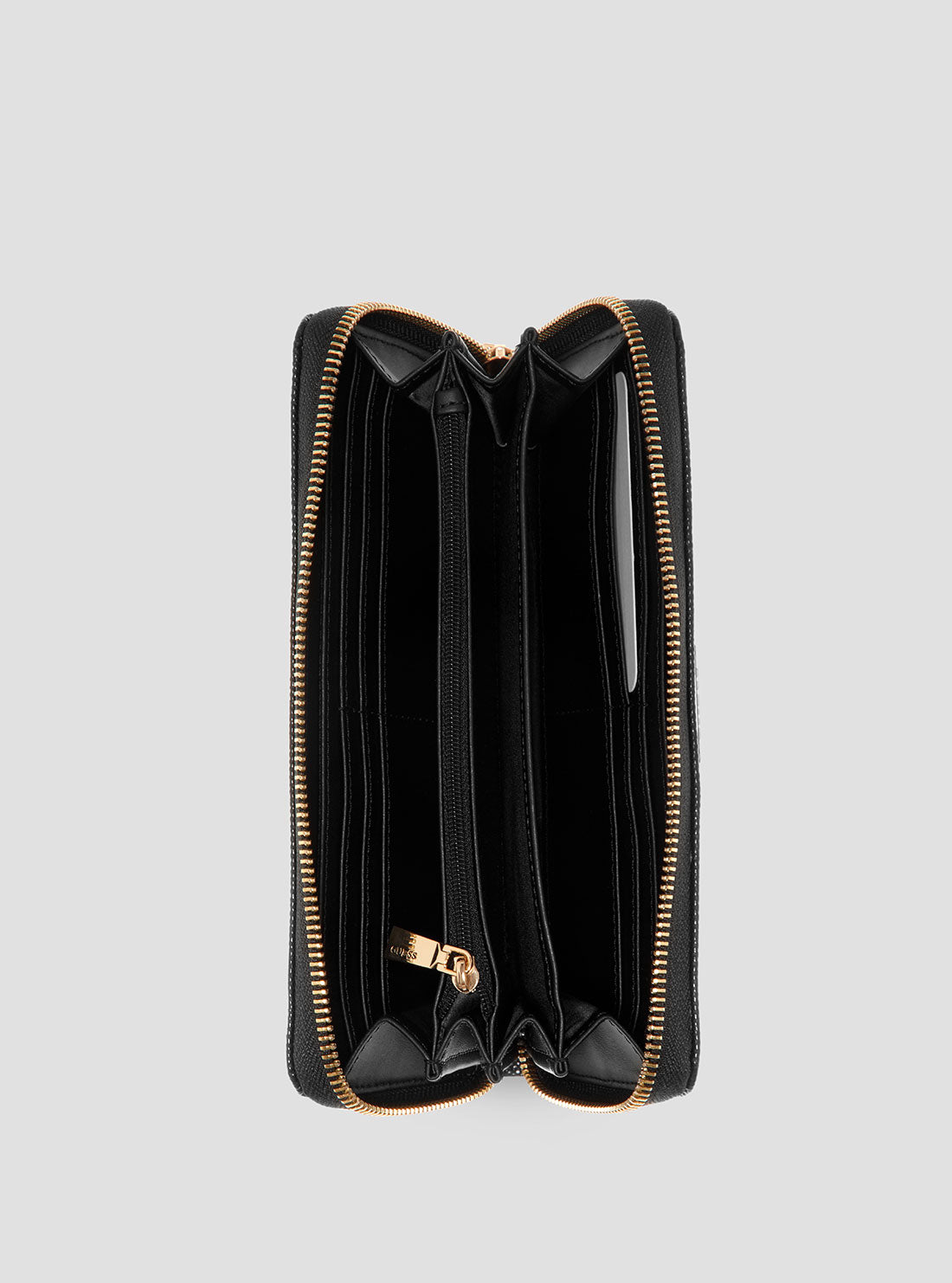 Black Sela Large Wallet for Women - RFID Blocking Leather Bifold Wallet with Multiple Card Slots - Perfect for Travel, Shopping, and Everyday Use