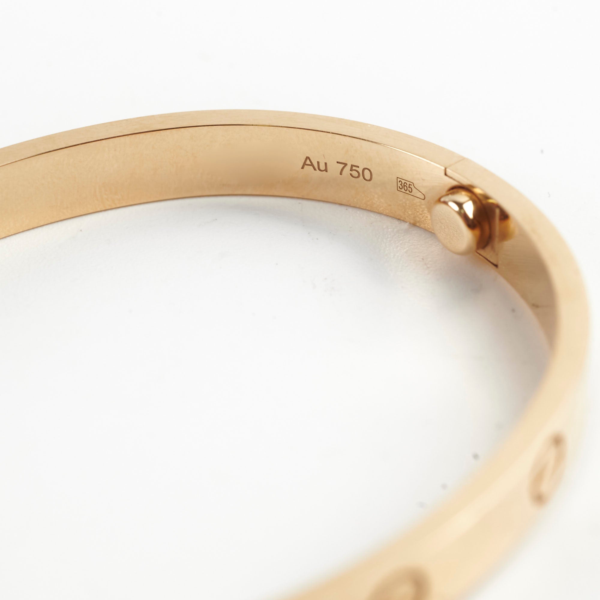 Cartier Love Bracelet 18K Yellow Gold Size 17 - Luxury Diamond Bracelet for Women, Anniversary & Valentine's Day Gift, Perfect for Special Occasions & Everyday Elegance