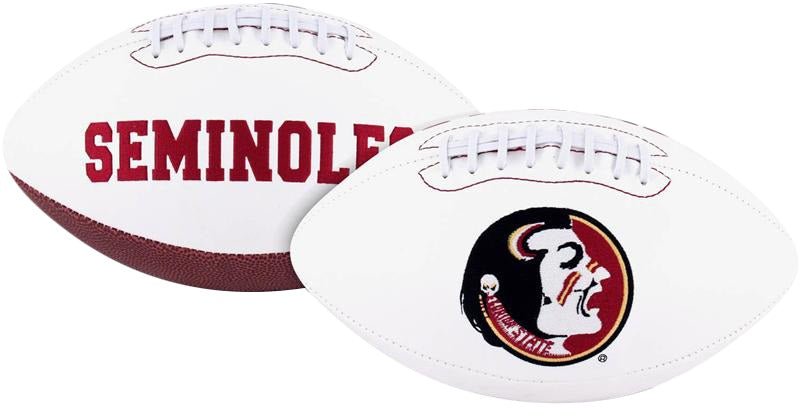 Florida State University Seminoles Logo Football - Official NCAA Licensed College Team Merchandise for Fans & Alumni | Perfect for Game Day, Tailgating & Sports Decor