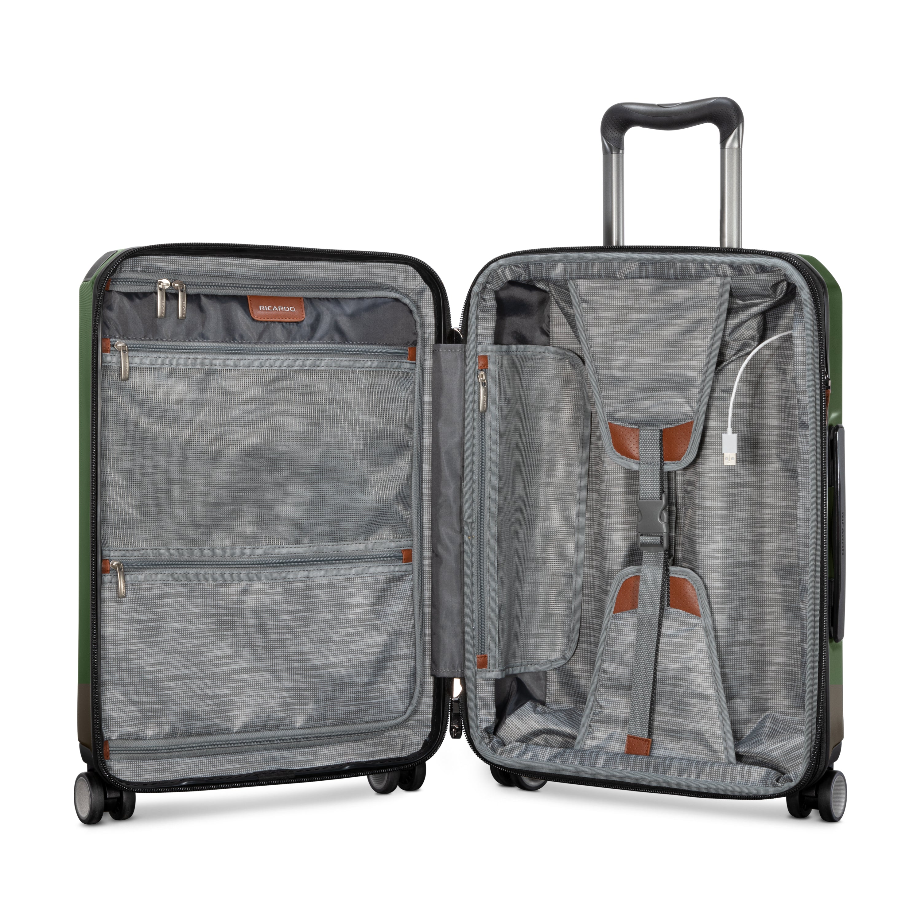 Ricardo Beverly Hills Montecito 2.0 Expandable Hardside Spinner Carry-On Luggage - Lightweight & Durable Suitcase for Air Travel, Business Trips, and Weekend Getaways