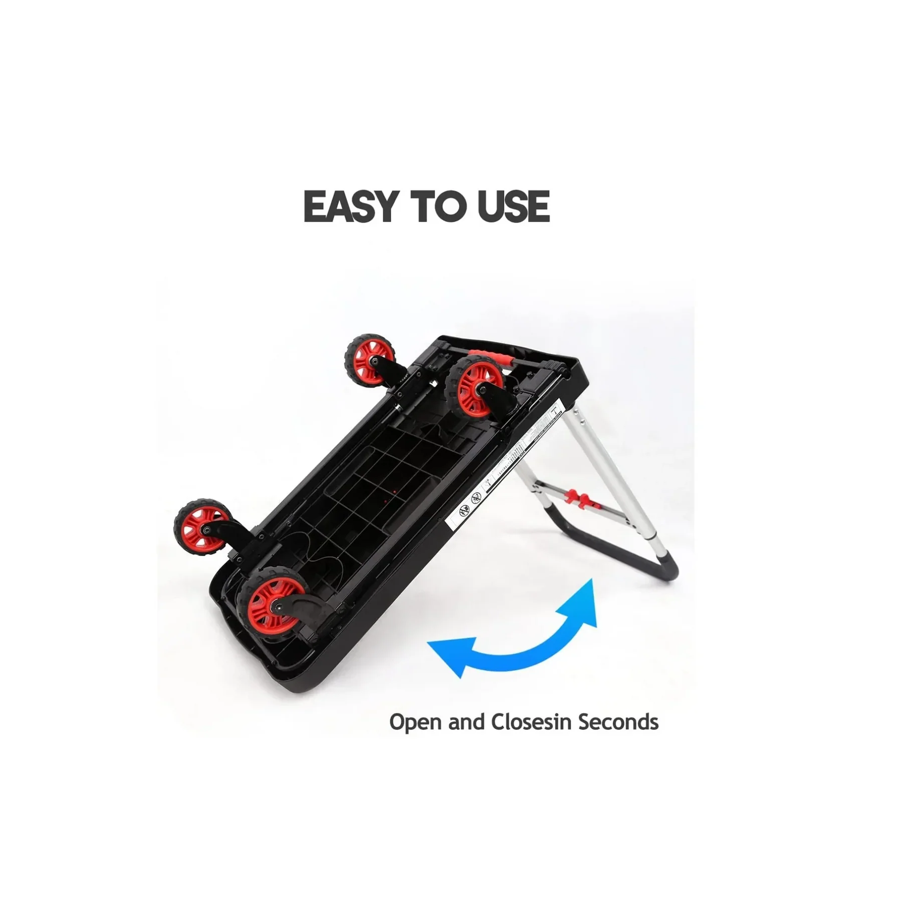 BLUETTI Portable Power Station Trolley Cart - Heavy Duty Wheels for EB3A, EB55, EB70S - Perfect for Camping, RV Trips & Outdoor Adventures
