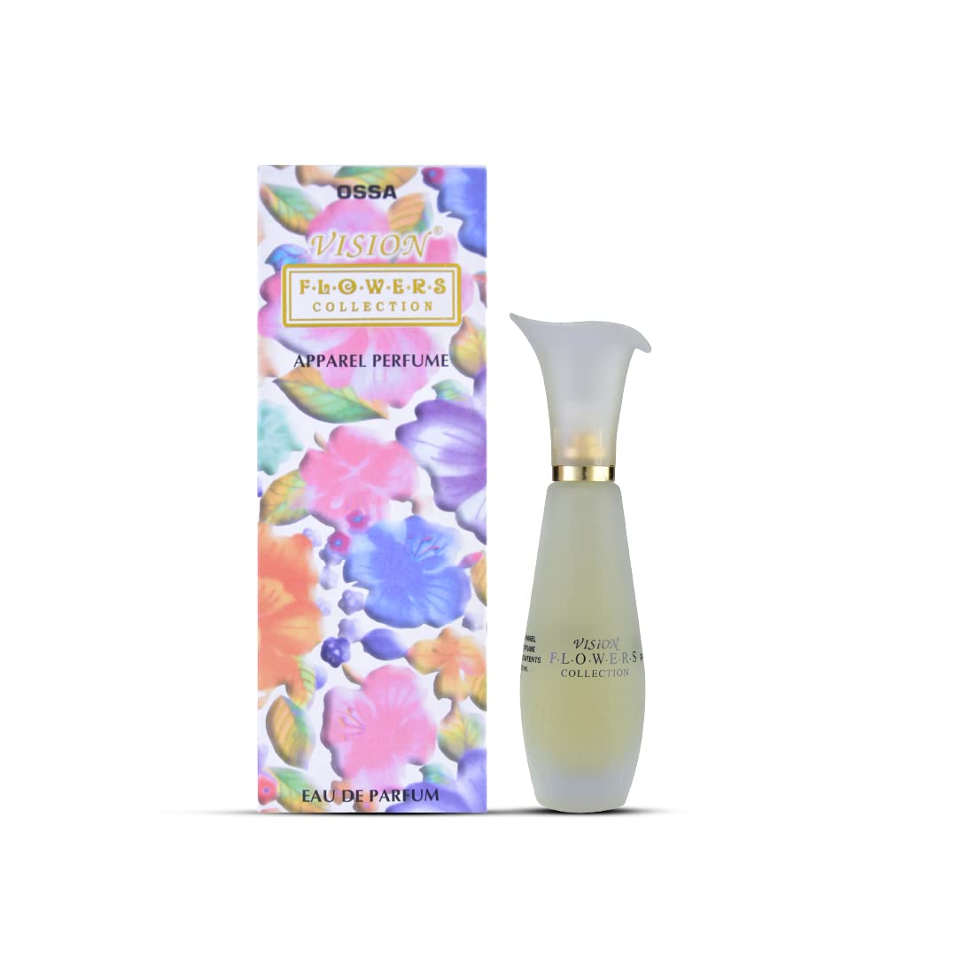 OSSA Flower Collection - 35ml Long Lasting Perfume Spray for Men | Refreshing Fragrance | Stand Out in Crowd | Perfect for Date Night, Office & Special Occasions
