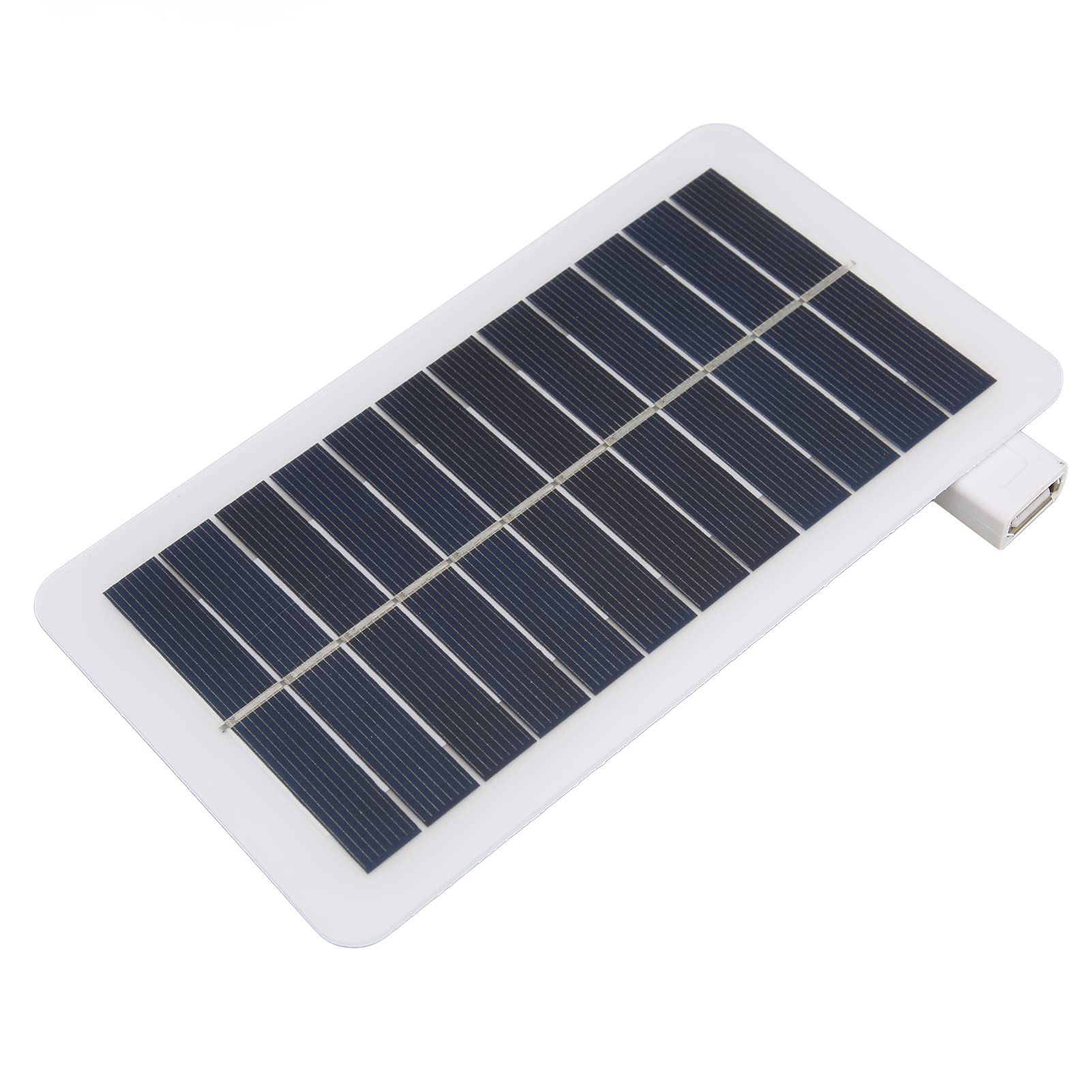 FTVOGUE 5V 2W Mini Solar Panel - Waterproof & Heat Resistant Solar Charger for Phones, Small Appliances - Perfect for Camping, Hiking & Emergency Power Backup